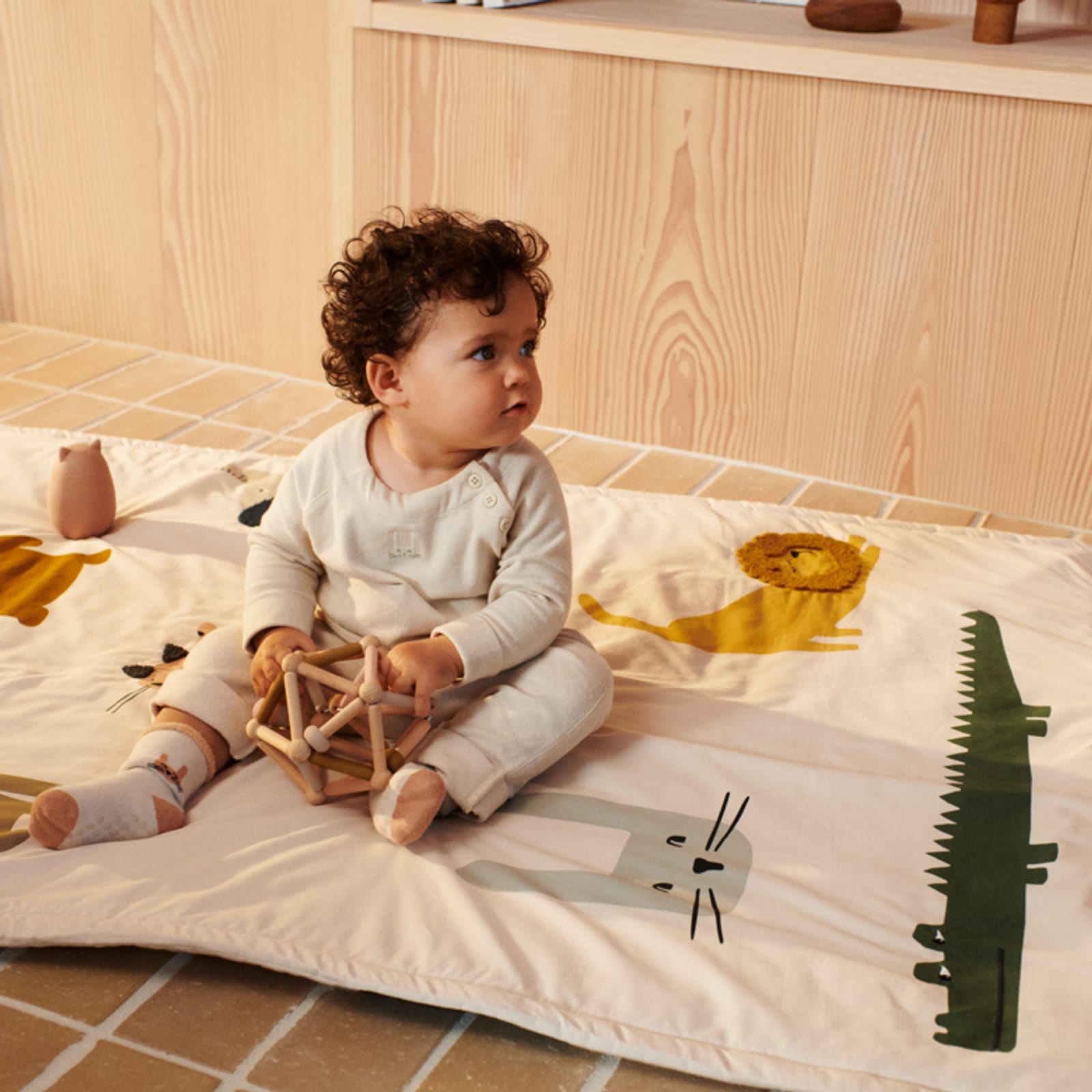Annemette Baby Motoric Toy Mustard Multi Mix