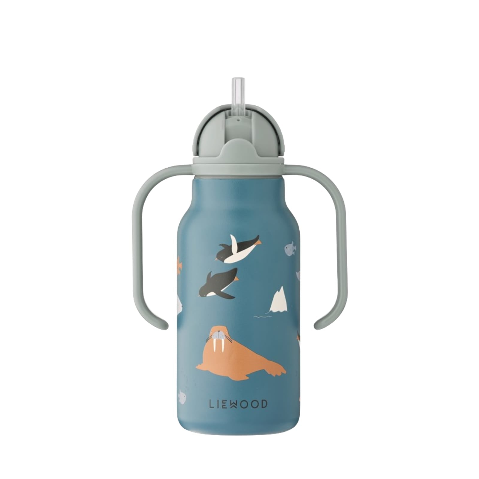 Kimmie Water Bottle 250ml - Arctic Sea Ocean View
