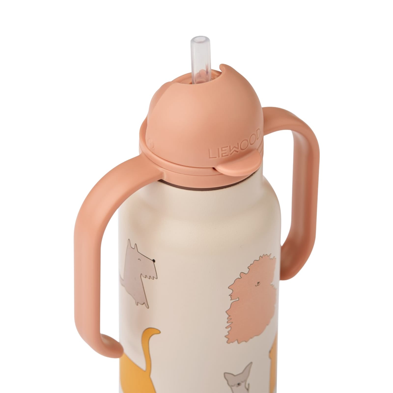 Kimmie Water Bottle 250ml - Cats and Dogs Sandy