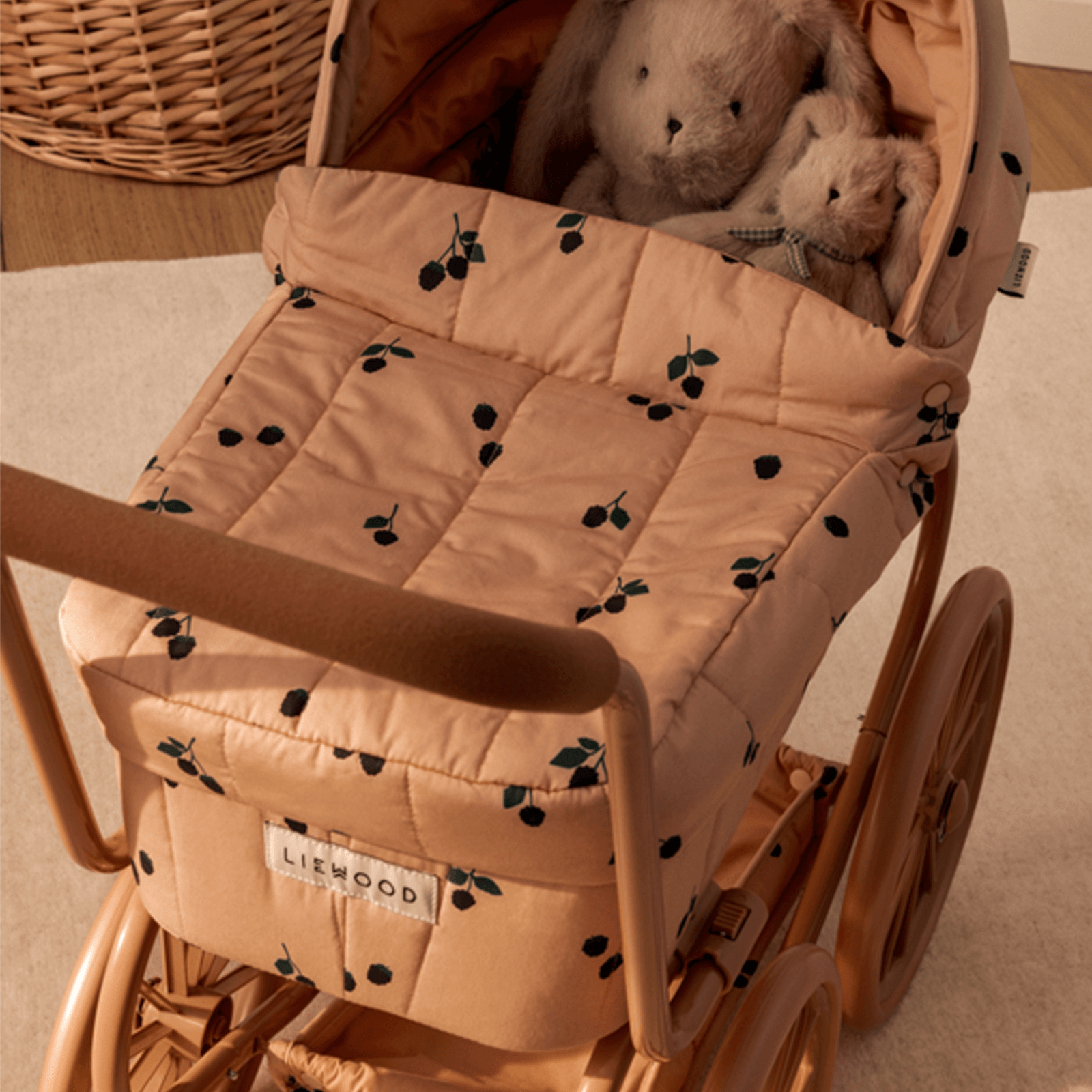Adaline Doll Pram - Berry Pale Tuscany