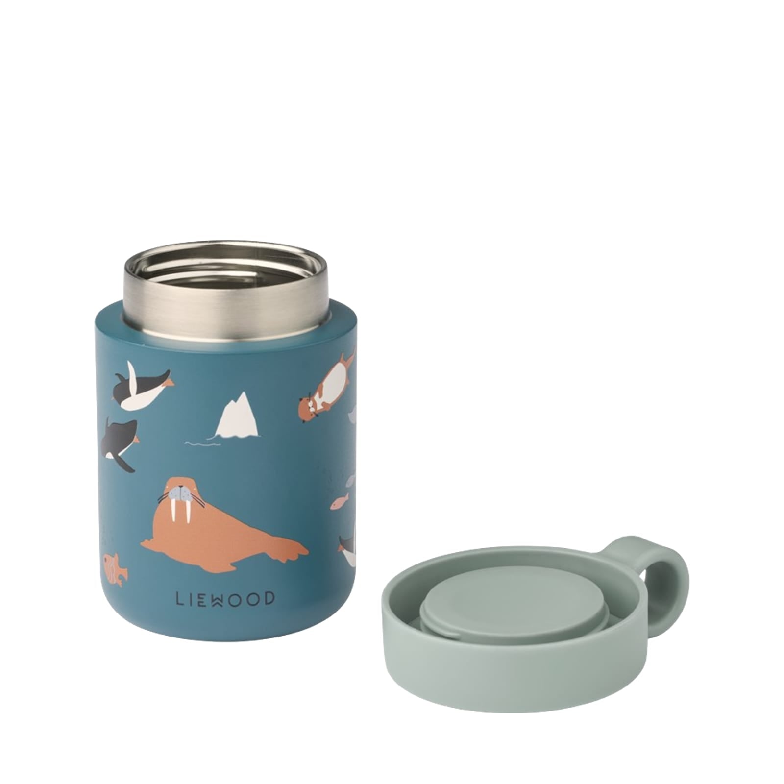 Kiani Printed Food Jar - Arctic Sea Ocean View