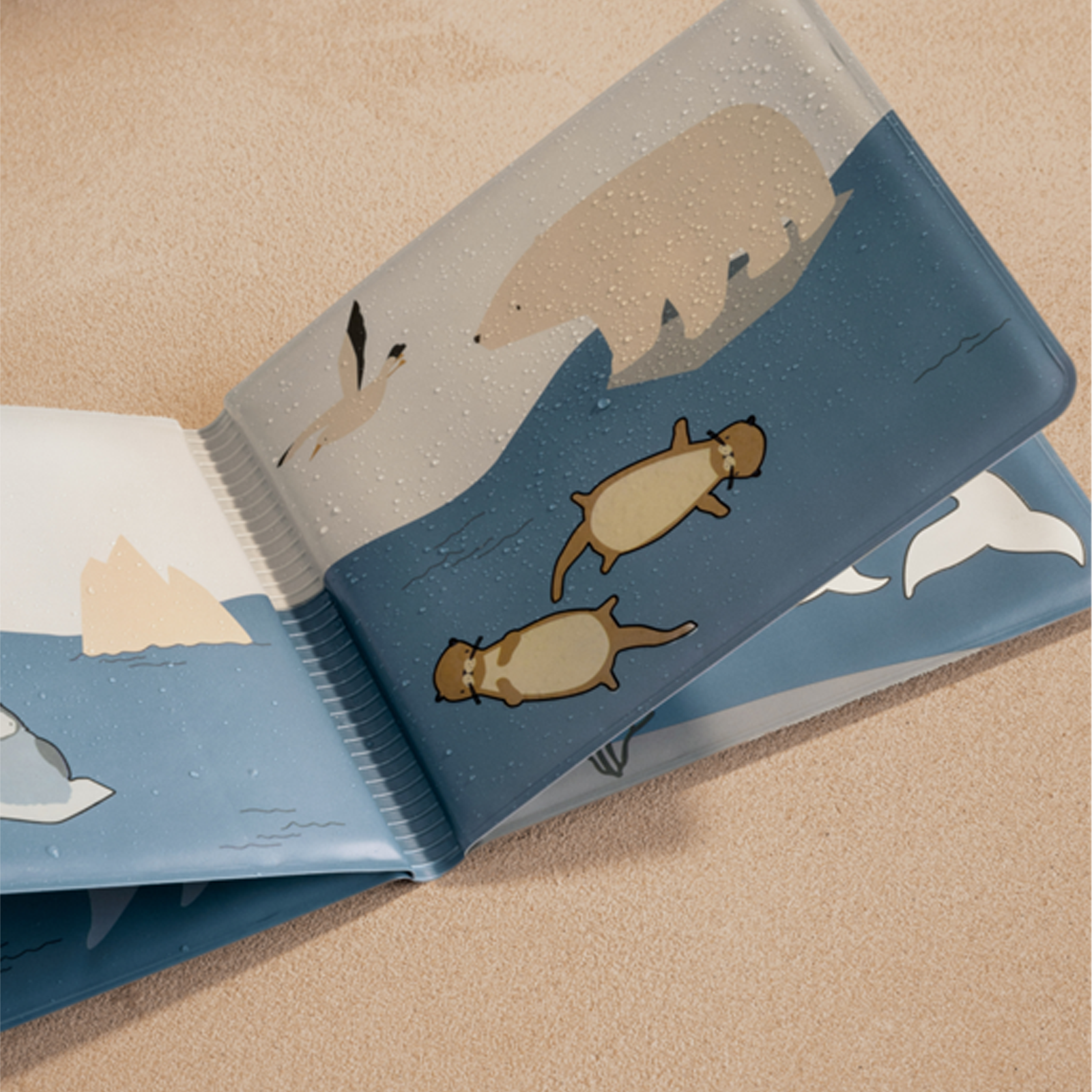 Waylon Magic Water Book - Arctic Sea Ocean View