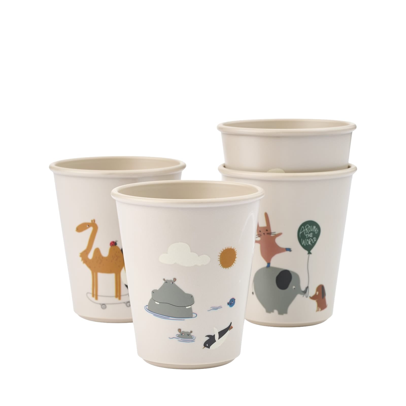 Lana Cup 4 Pack - Around The World Sandy