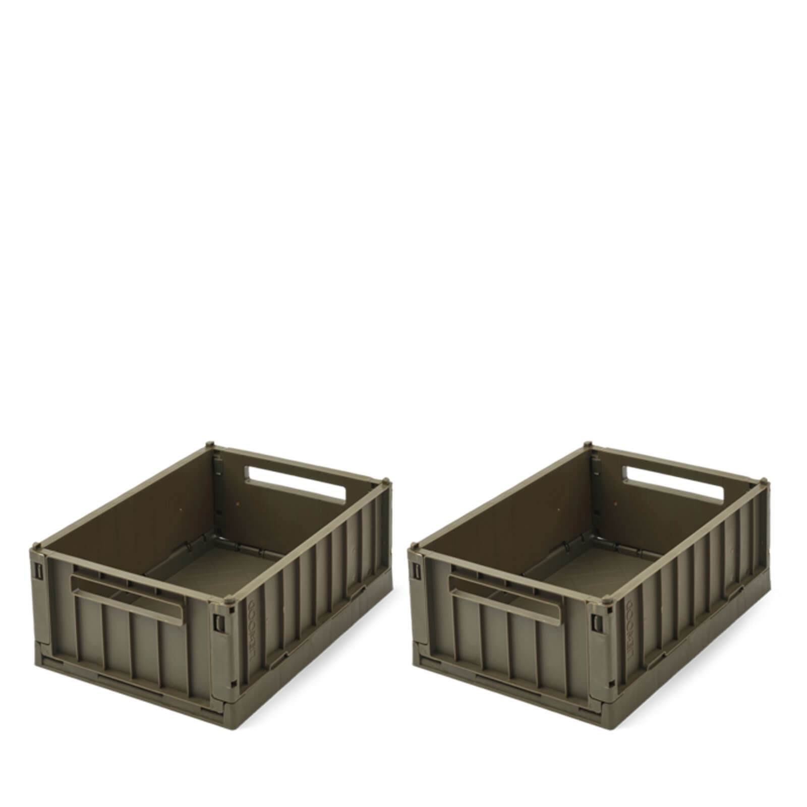 Weston Storage Box Small 2 Pack - Army Brown