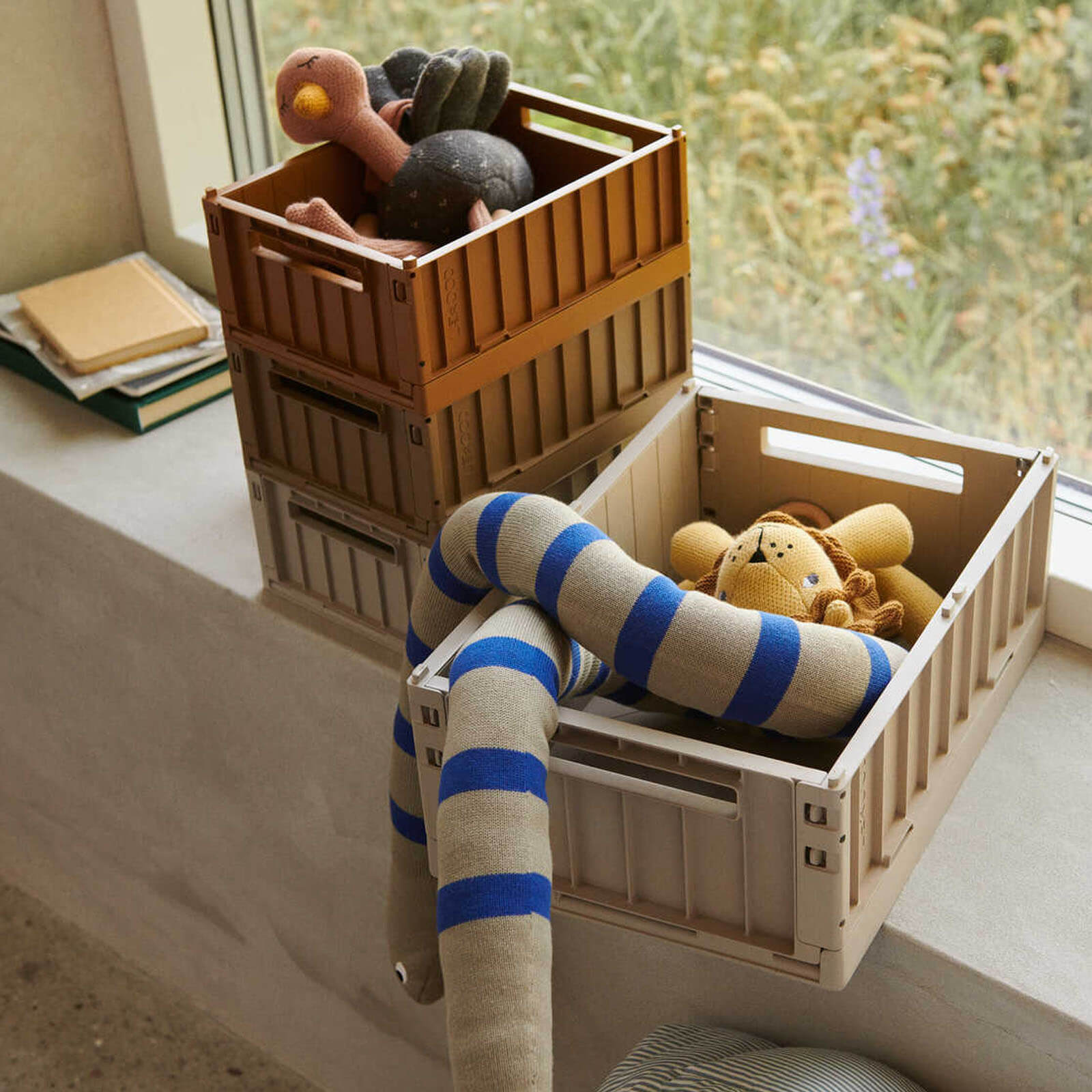 Weston Storage Box Small 2 Pack Sandy