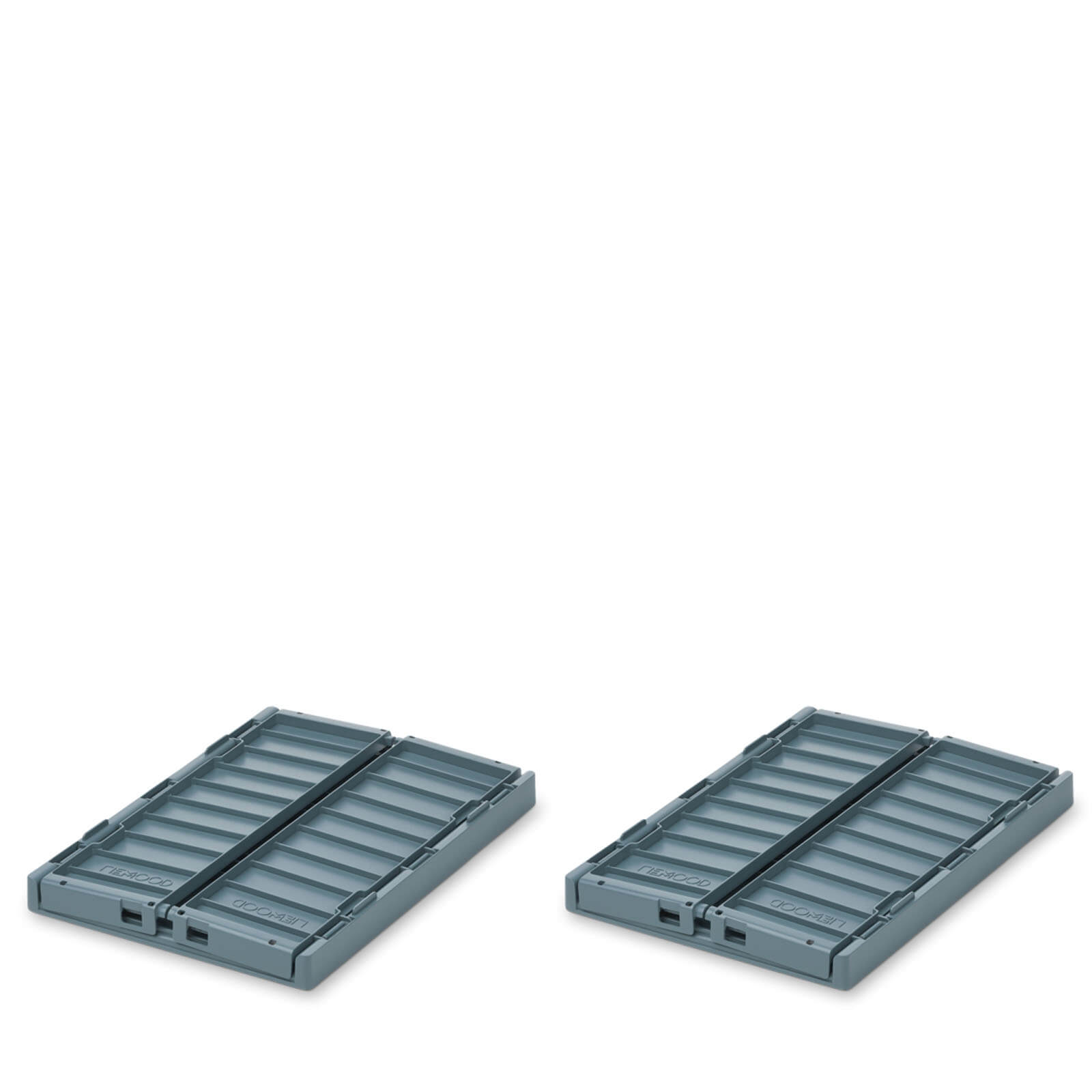 Weston Storage Box Small 2 Pack - Whale Blue