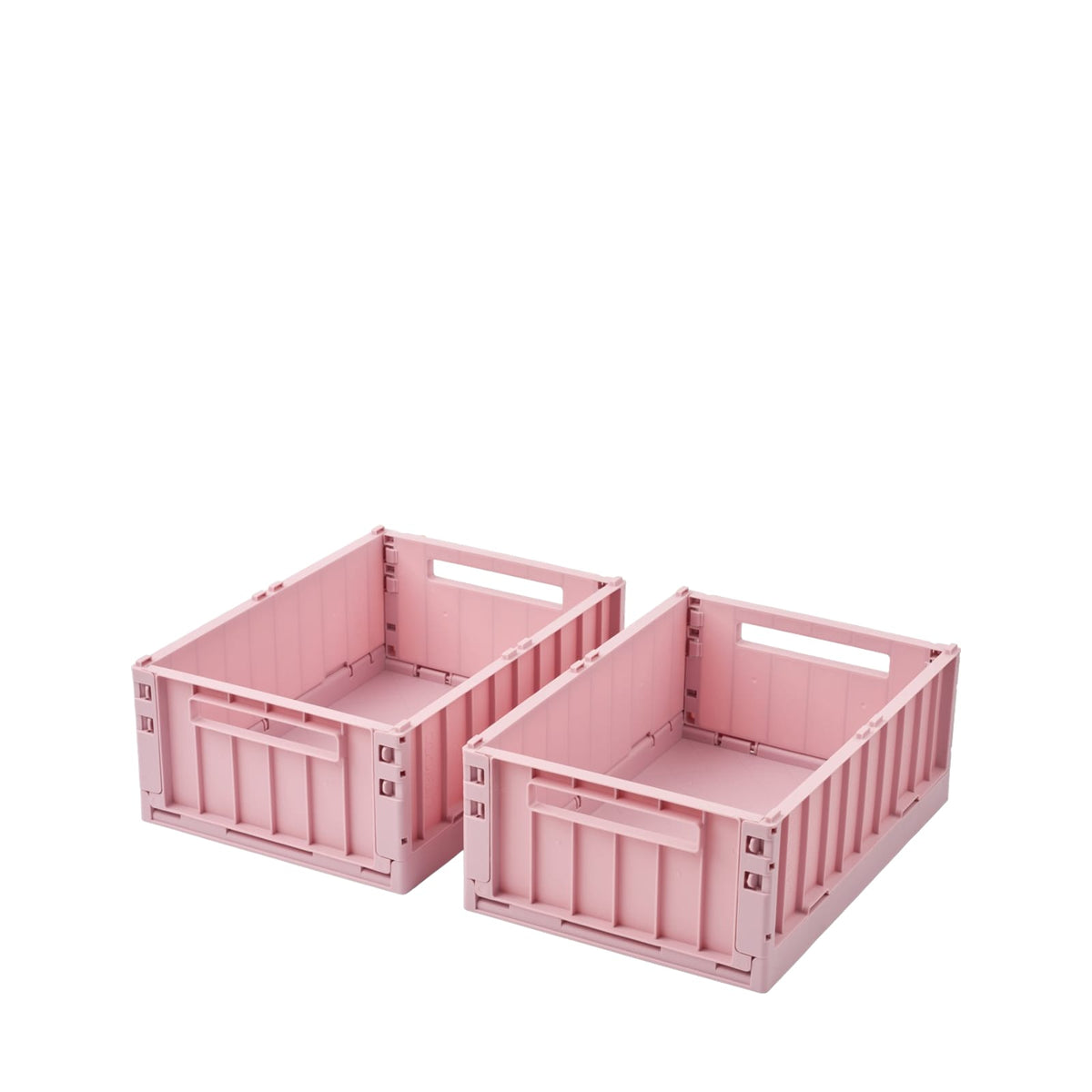 Weston Storage Box Medium 2 Pack - Rose Blush