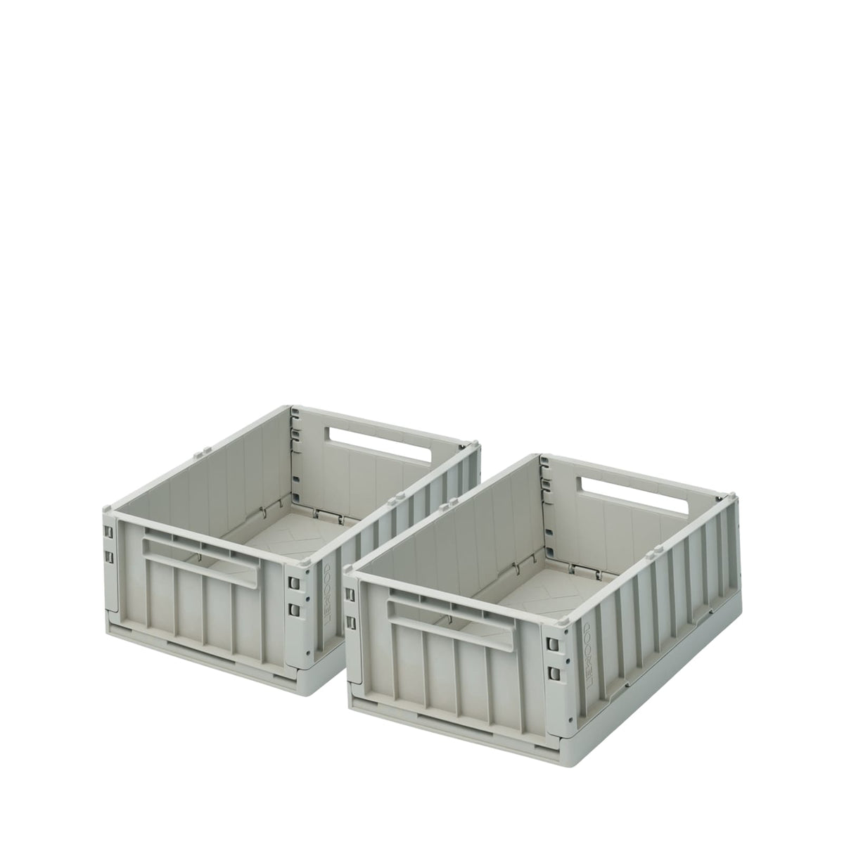 Weston Storage Box Medium 2 Pack - Dove Blue