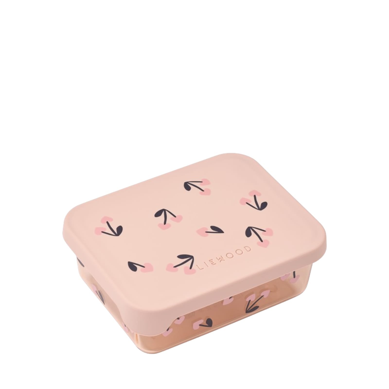 Ako Tritan Snack Box - Cherry Heart Rosey