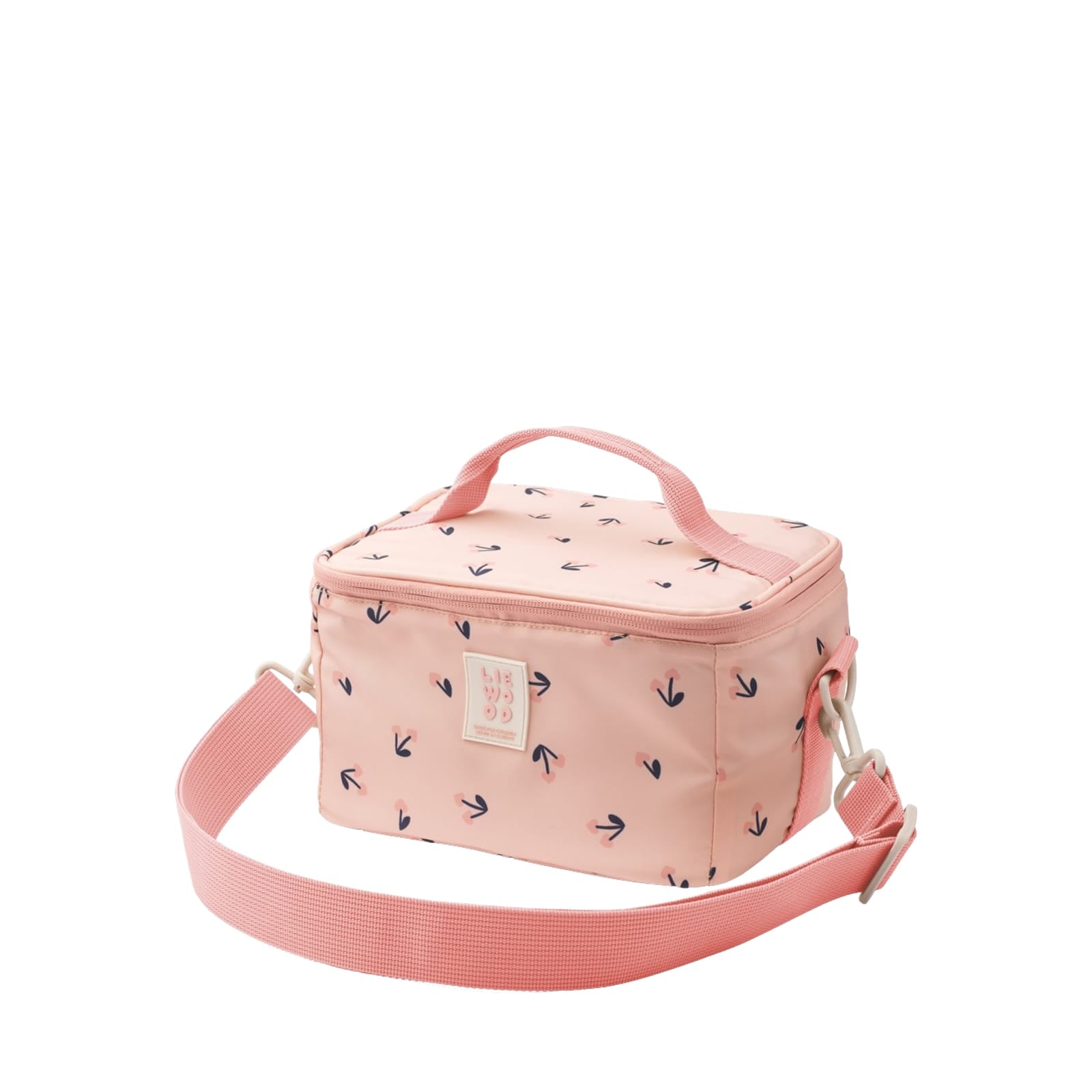 Toby Medium Thermal Bag - Cherry Heart Rosey