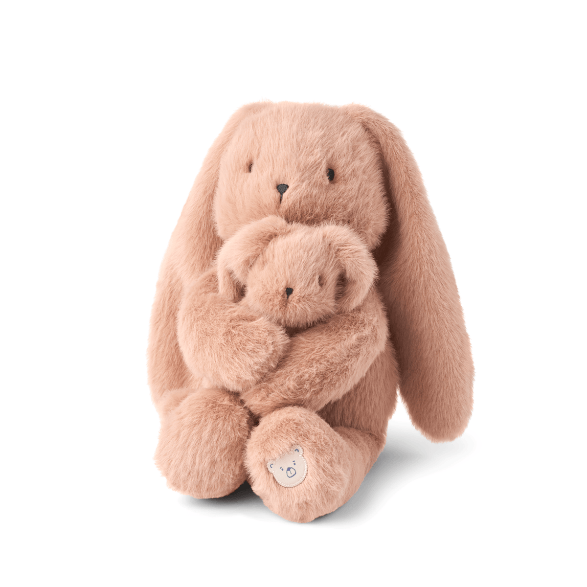 Berto Mommy and Baby Rabbit Teddy - Pale Tuscany