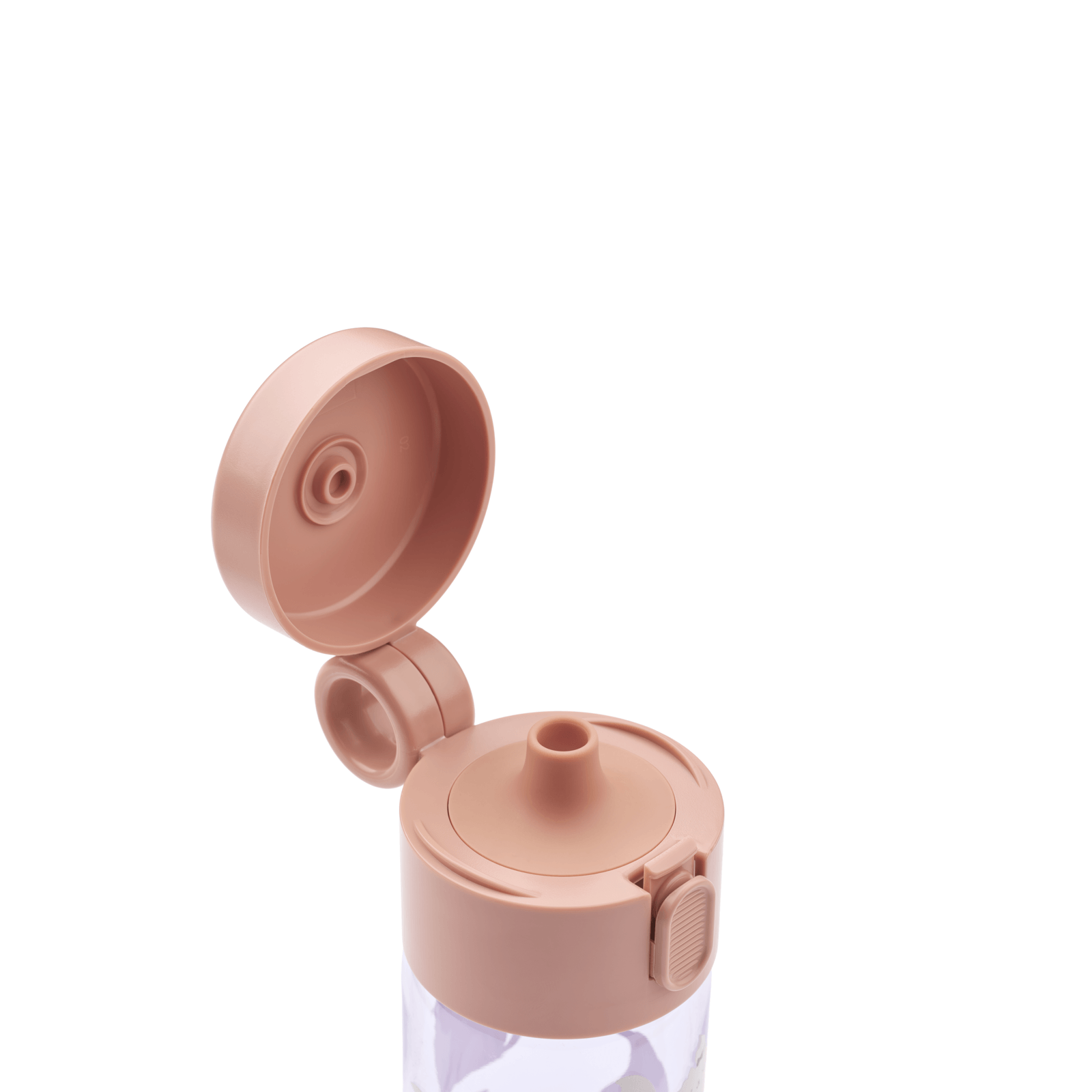 Clemence Tritan Bottle 350ml - Cat Warm Lilac