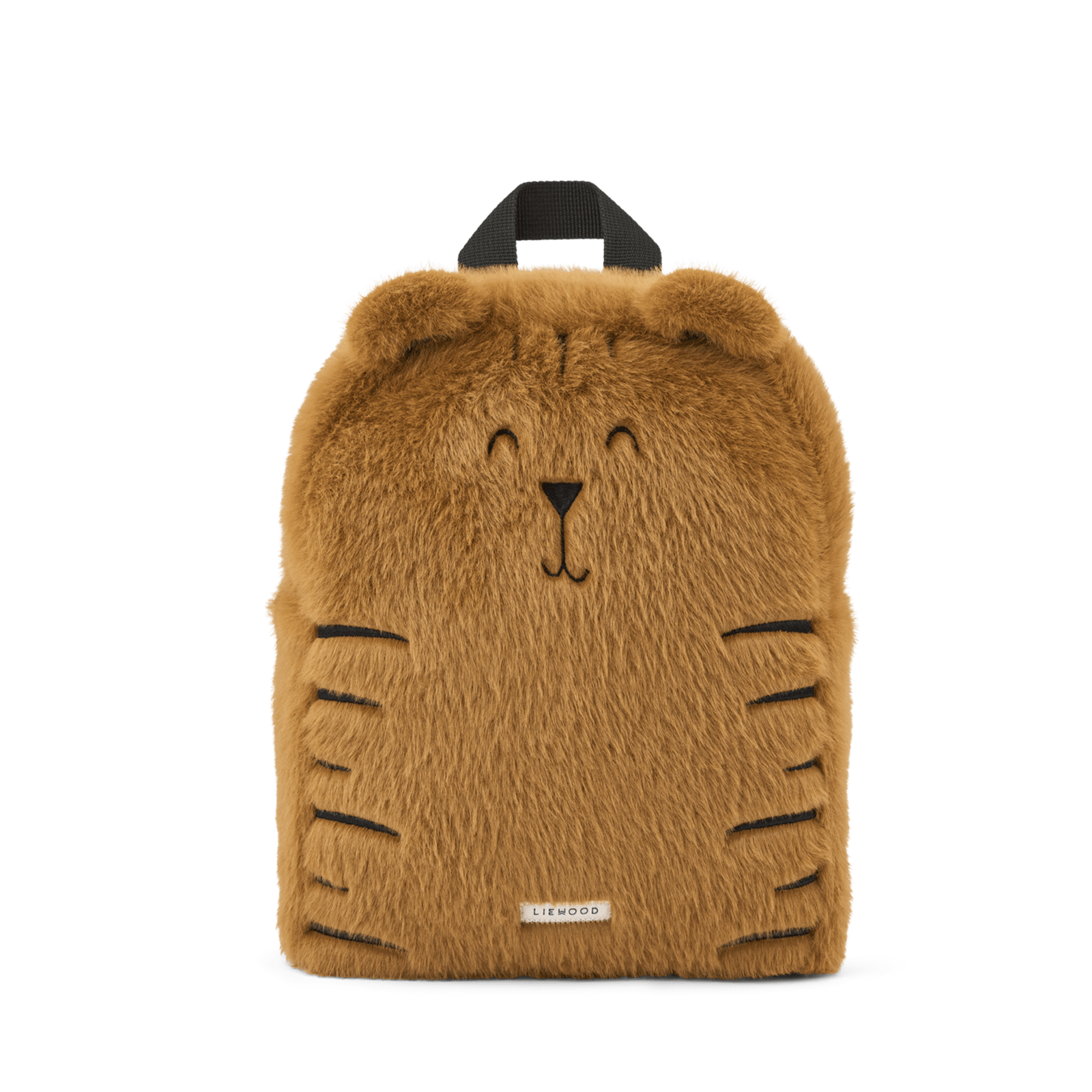 Denise Tiger Plush Backpack - Golden Caramel
