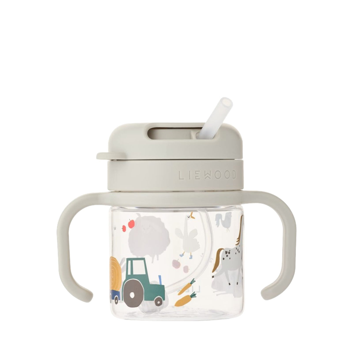 Kai Tritan Straw Cup 280ml - Farmlife Sandy