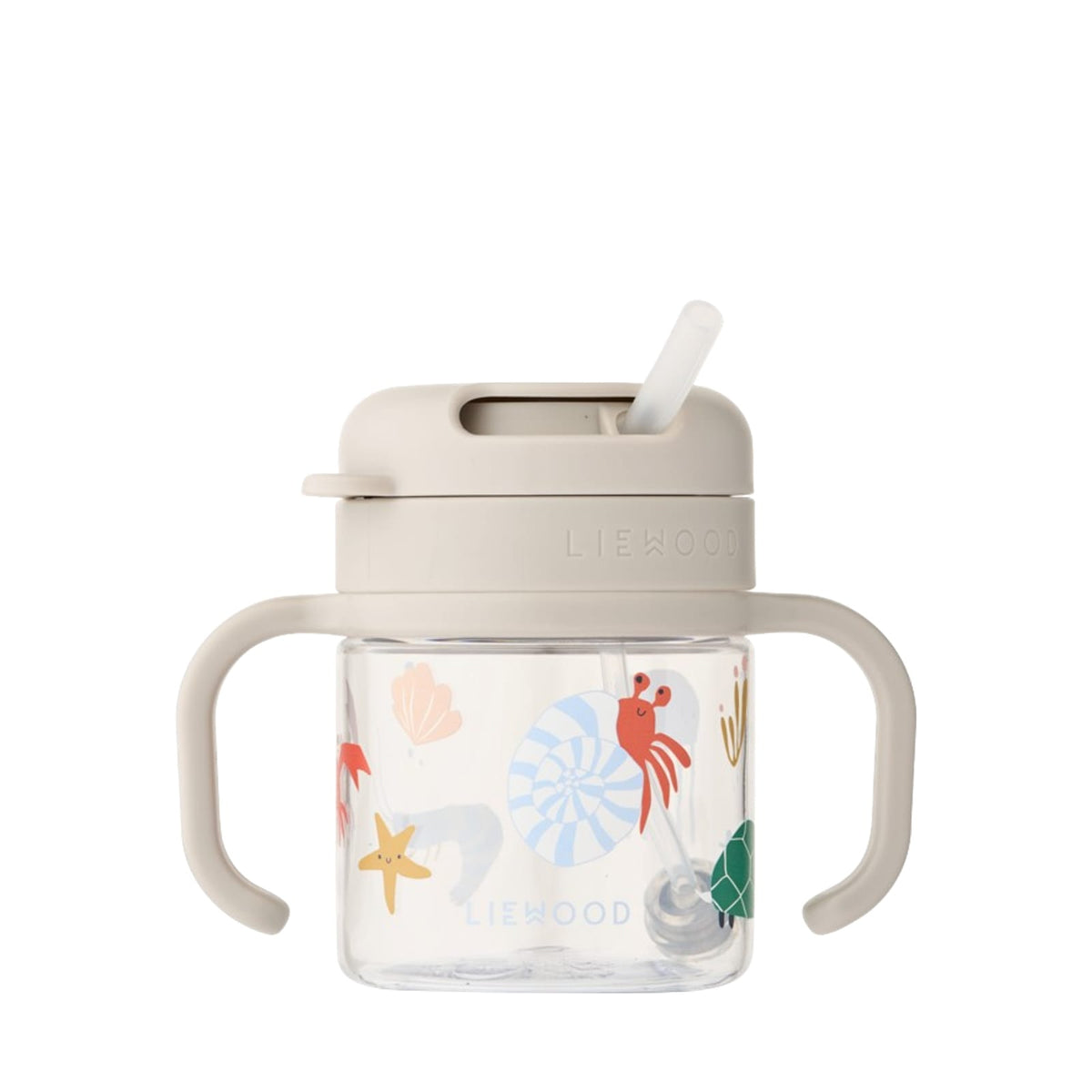 Kai Tritan Straw Cup 280ml - Beach Sandy