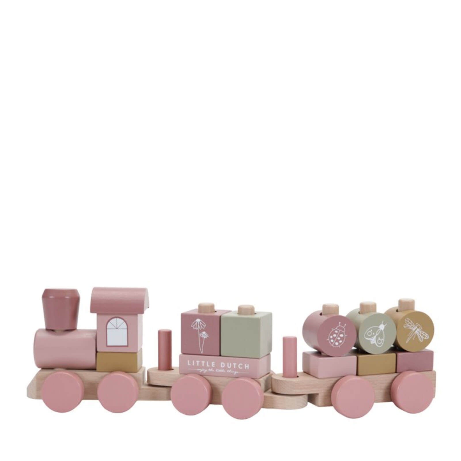 Stacking Train - Flowers