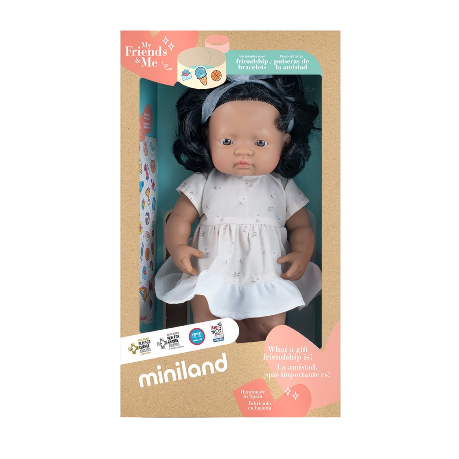 Latin Girl Dressed Baby Doll - 38cm