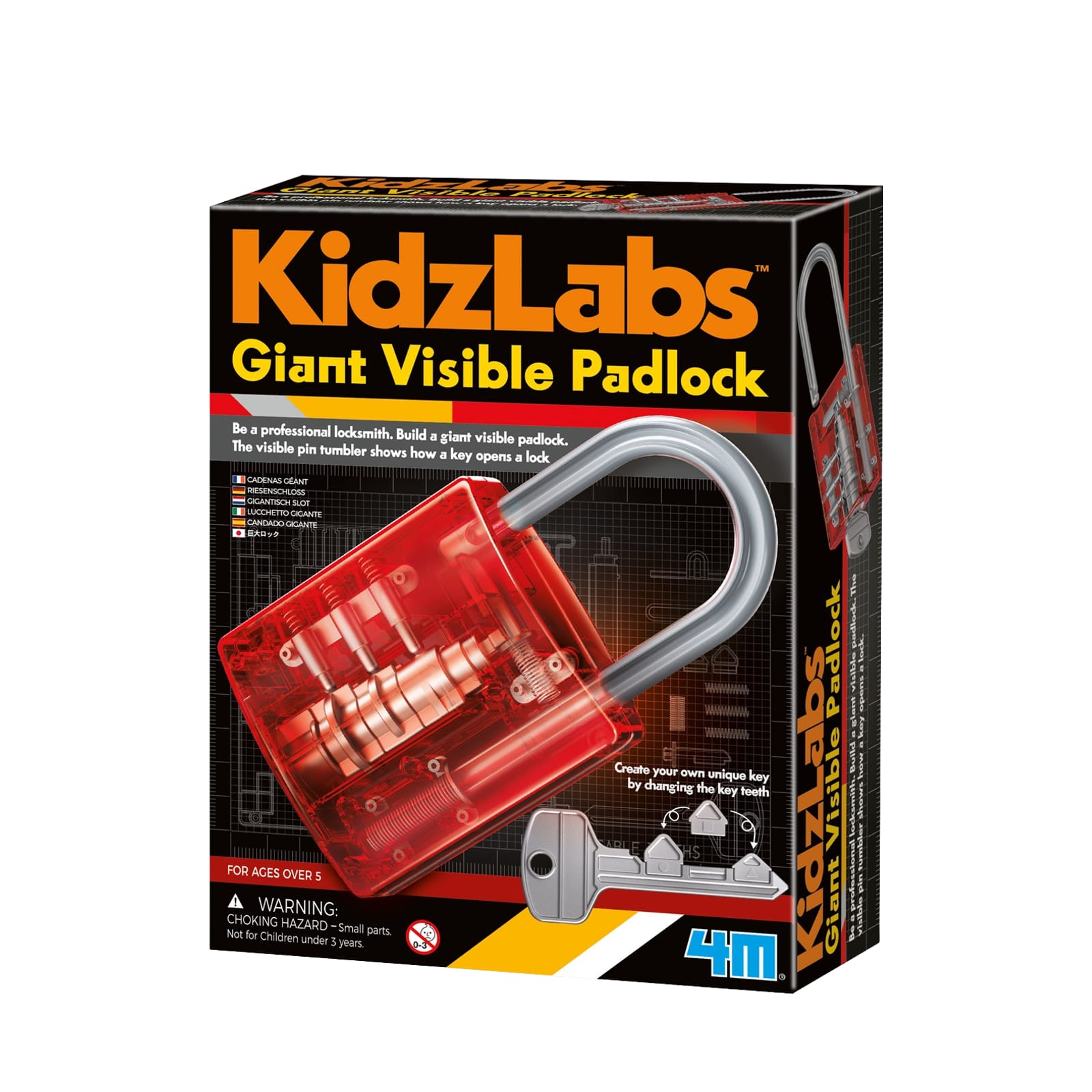 KidzLabs - Giant Visible Padlock