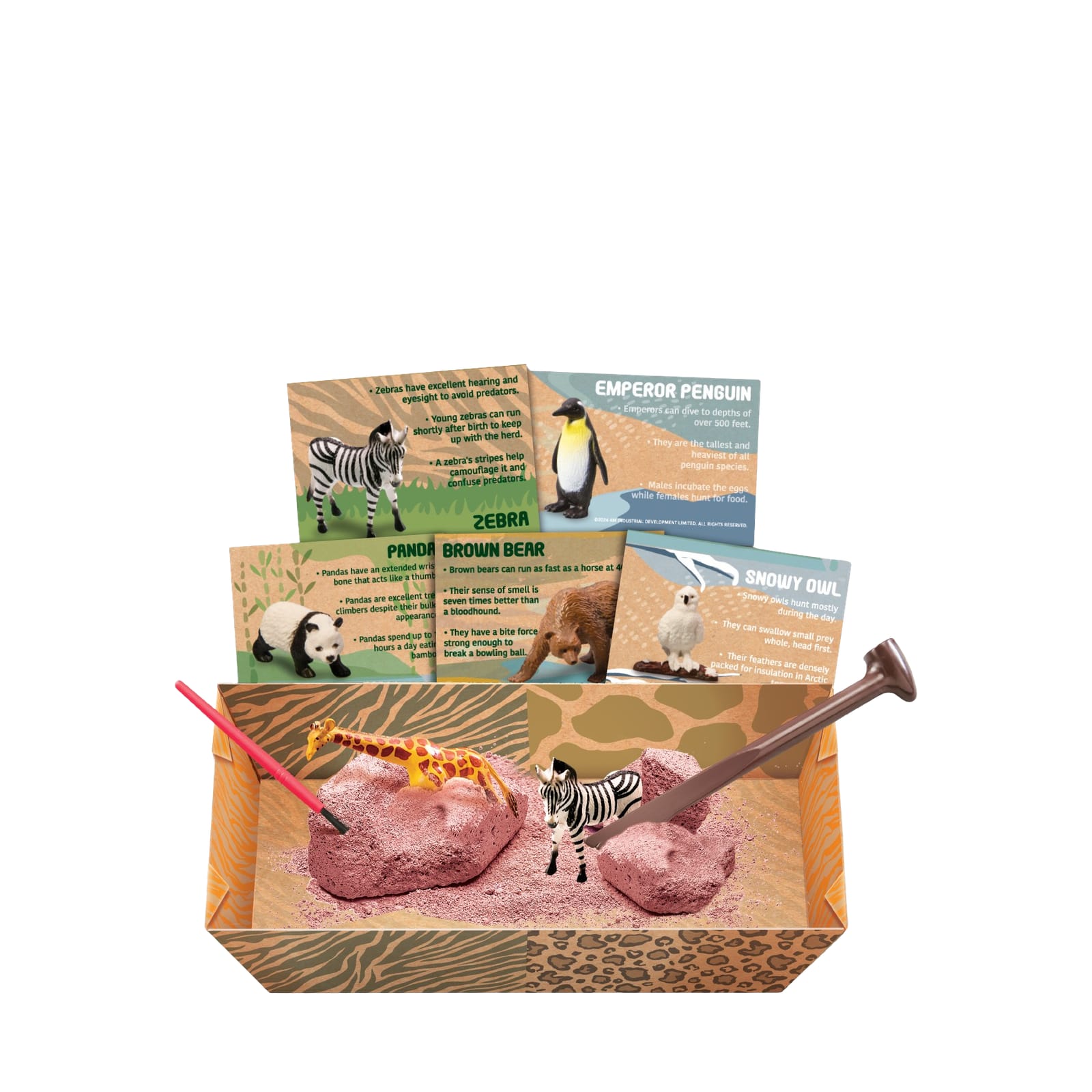 KidzLabs - Wildlife Animal Digging Kit