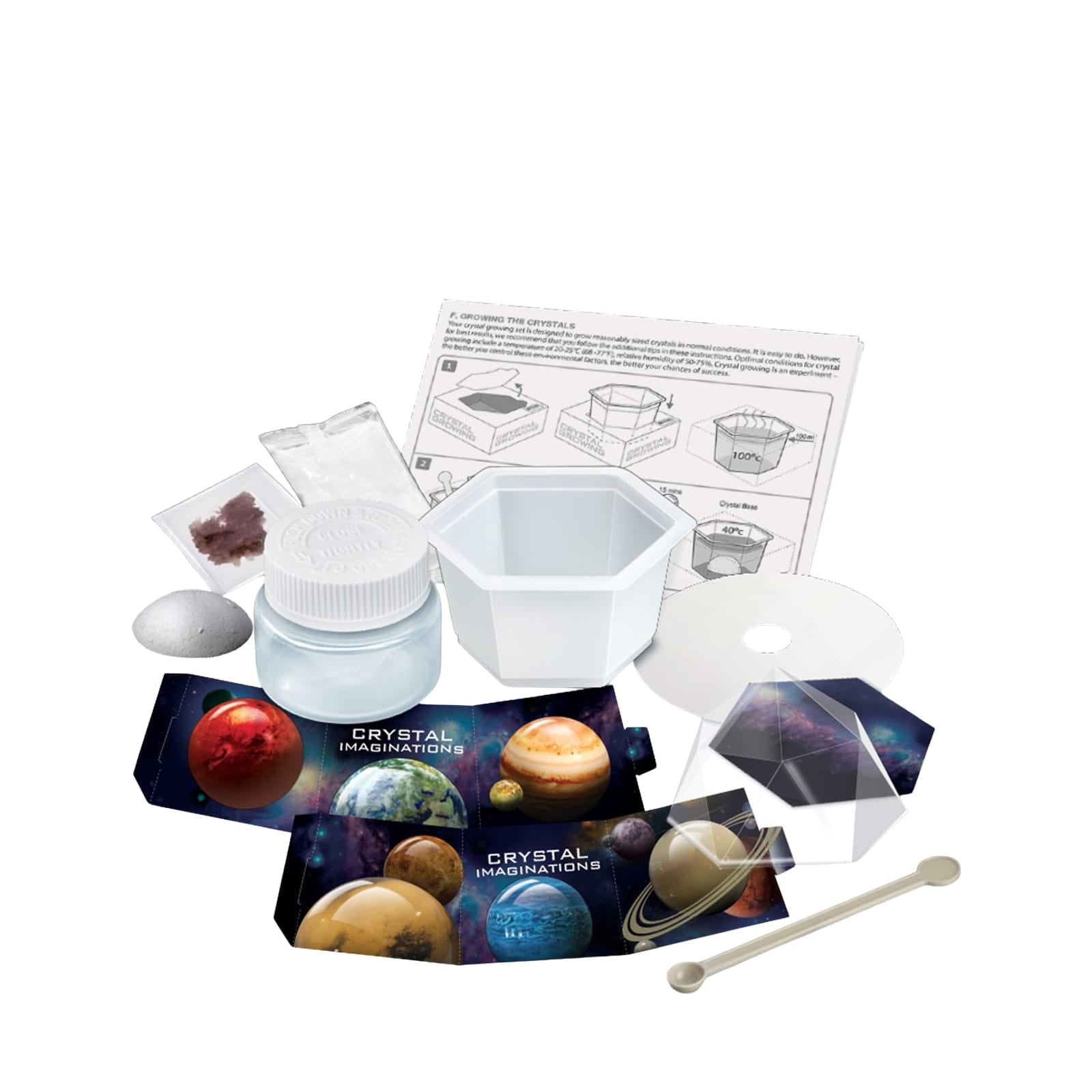 Crystal Growing - Crystal Imaginations Red