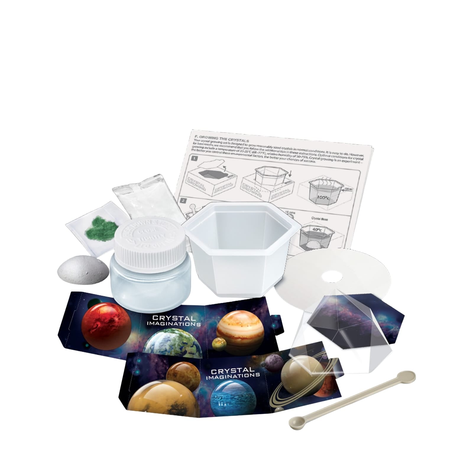 Crystal Growing - Crystal Imaginations Green