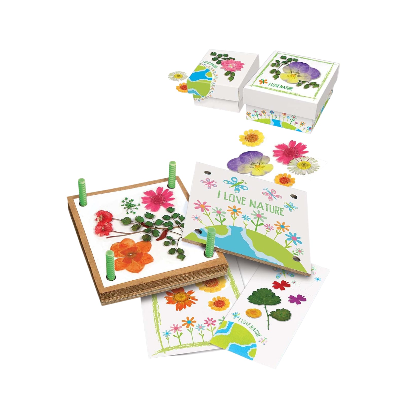 Green Creativity - Pressed Flower Art