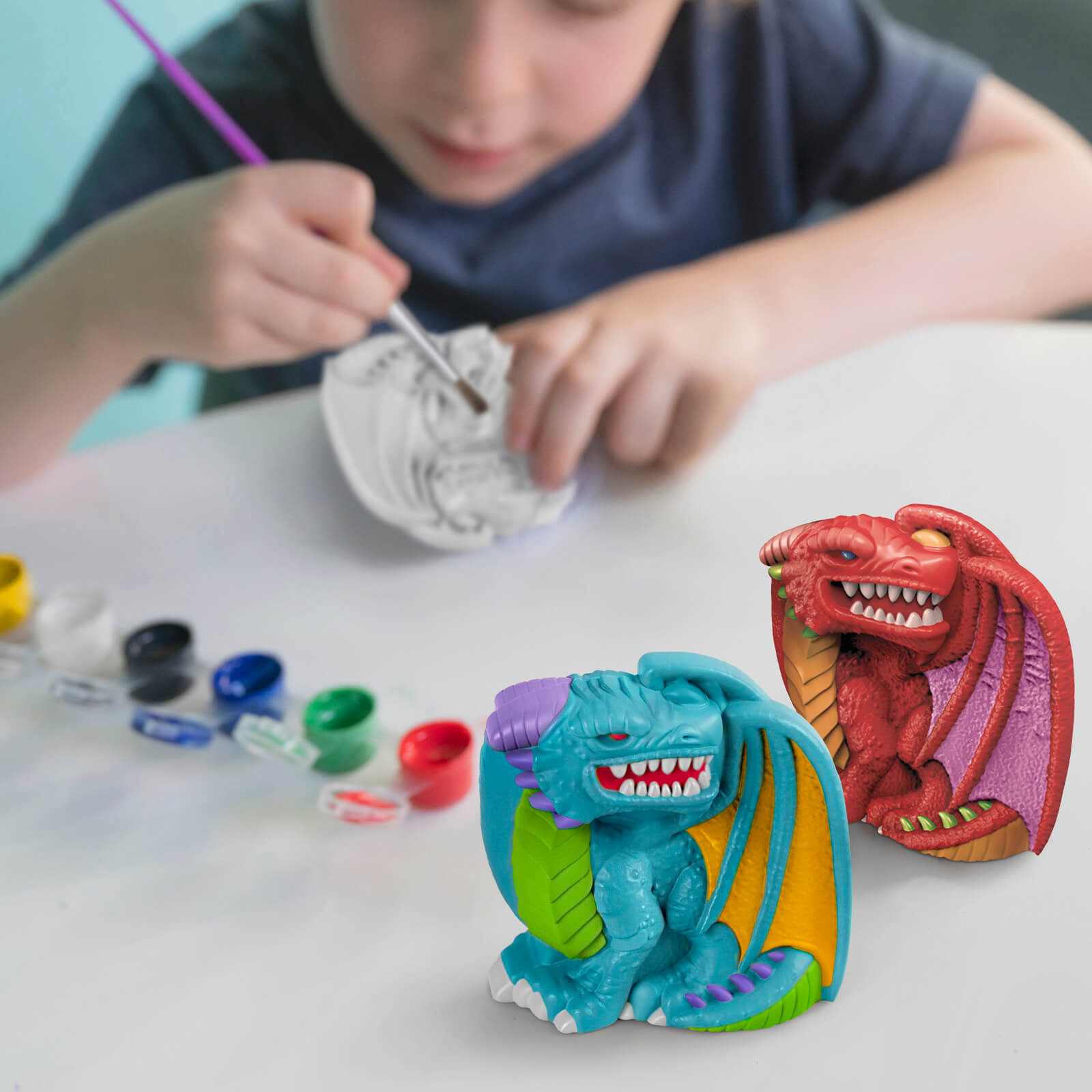 Mould and Paint - 3D Dragons