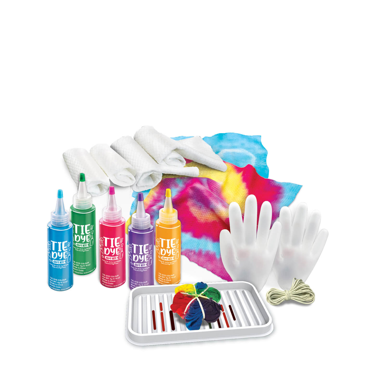KidzMaker - Tie Dye Art Kit