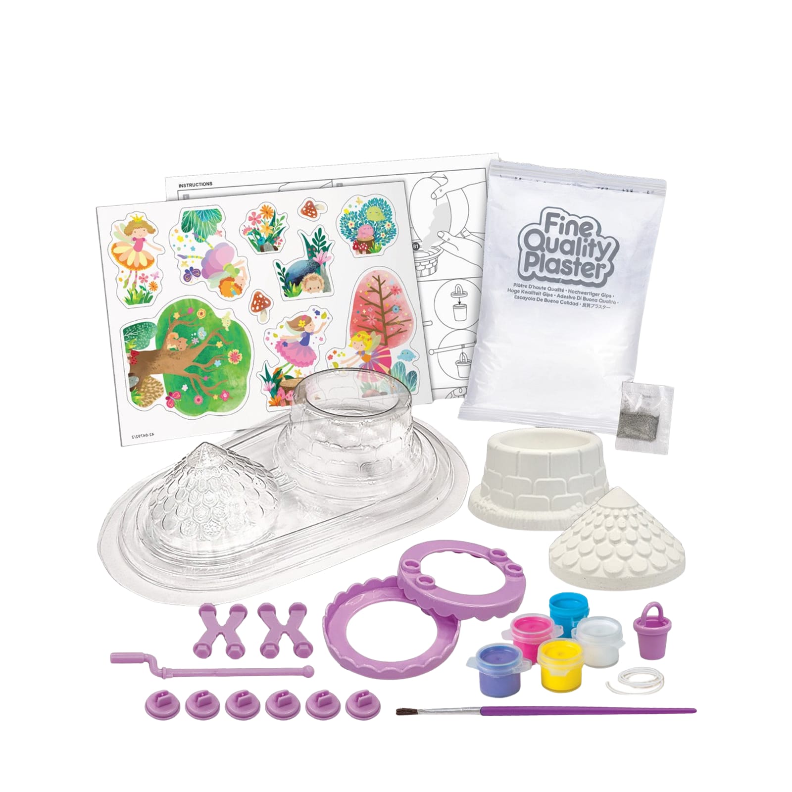 Mould and Paint - Fairy Wishing Well