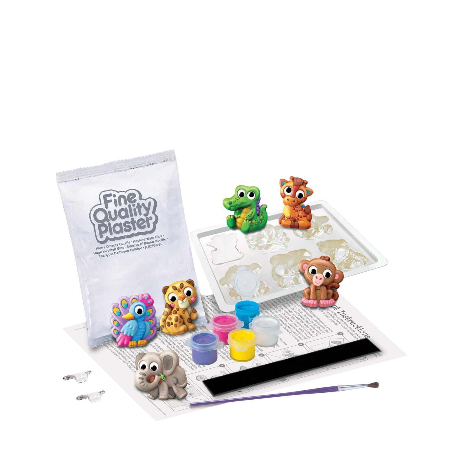 Mould and Paint - Googly Eyes Animals