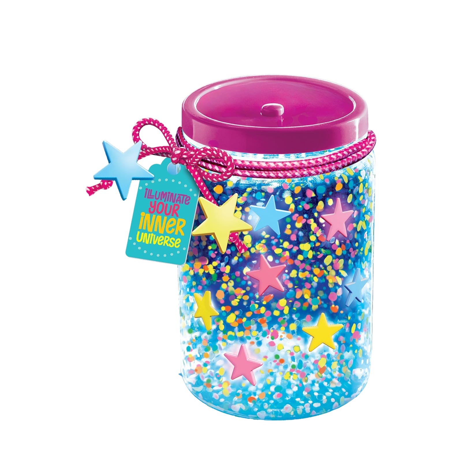KidzMaker - Galaxy Glow Jar