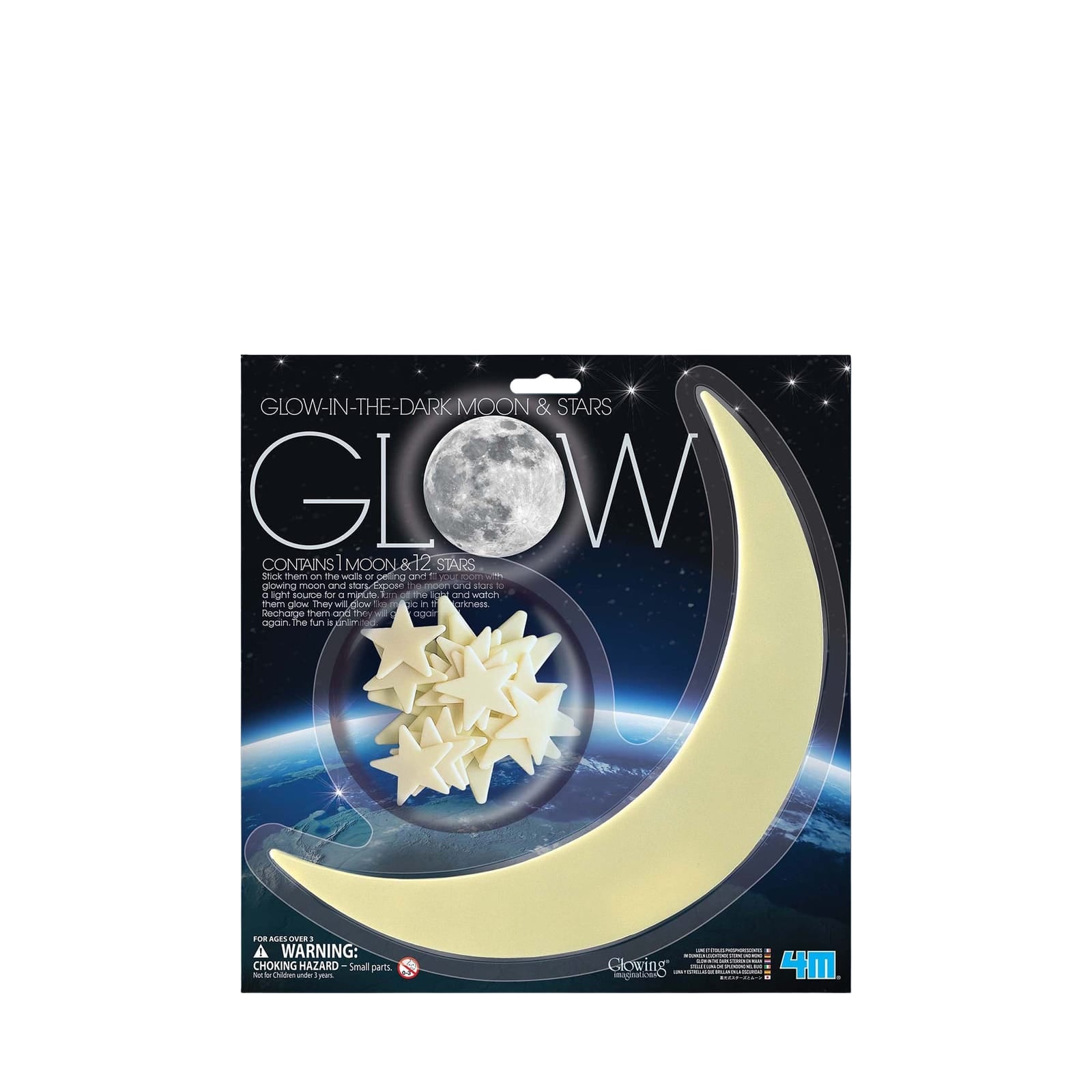 Glow In The Dark - Moon and Stars