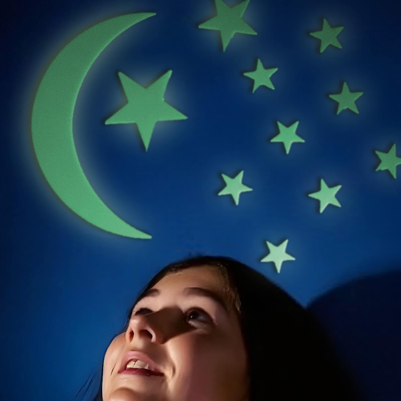 Glow In The Dark - Moon and Stars