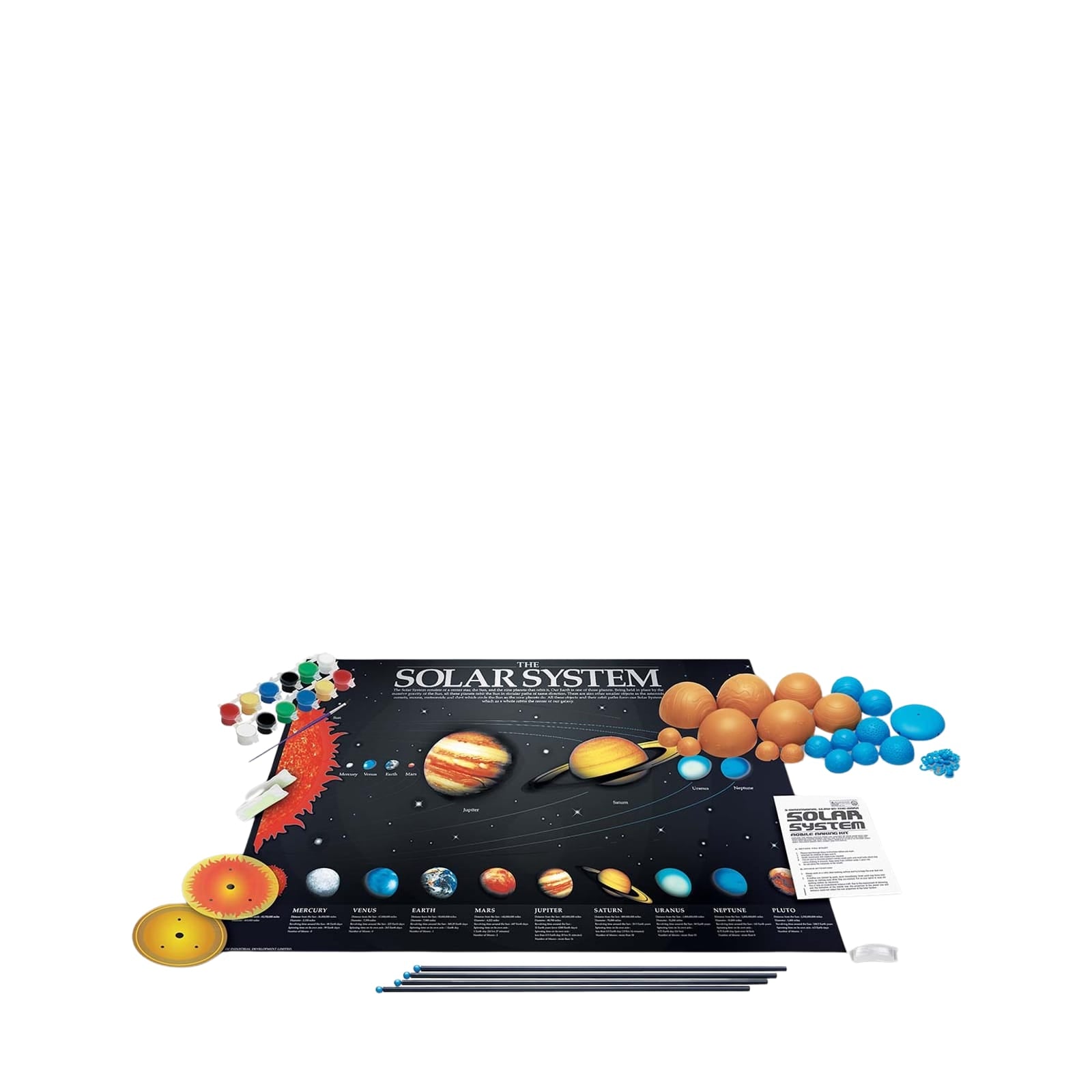 3D Solar System Model Making Kit