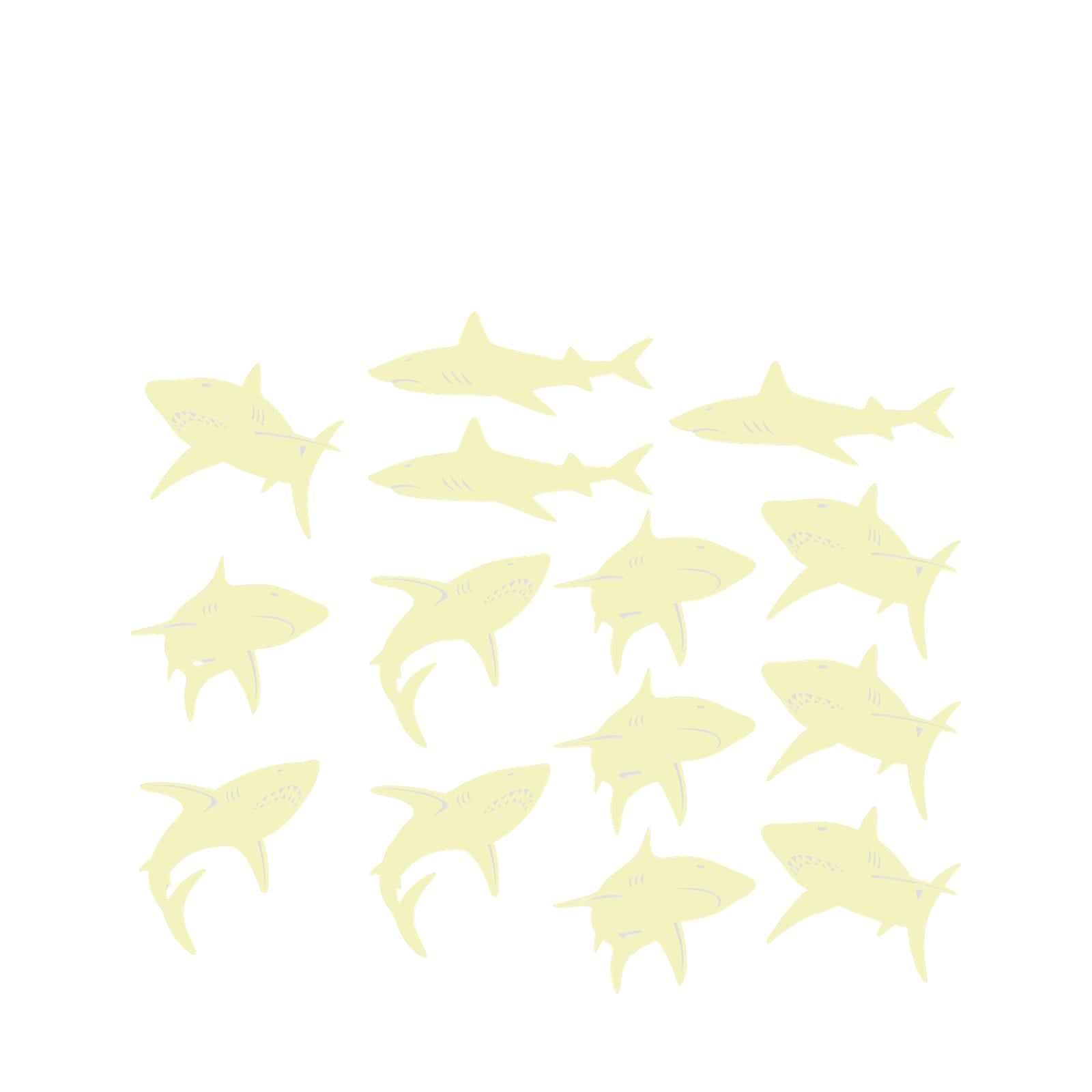 Glow In The Dark - Sharks