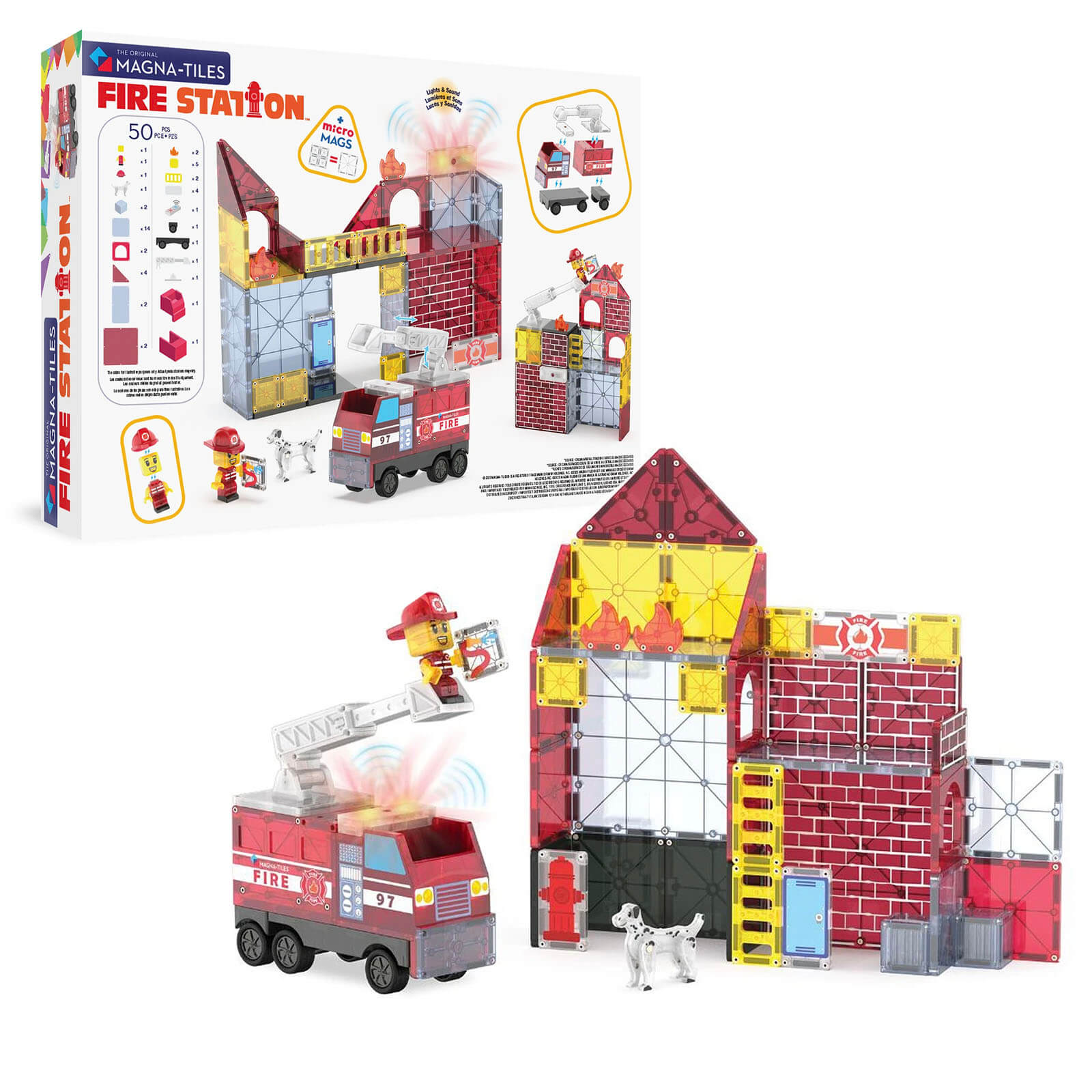 Fire Station - 50 Piece Set