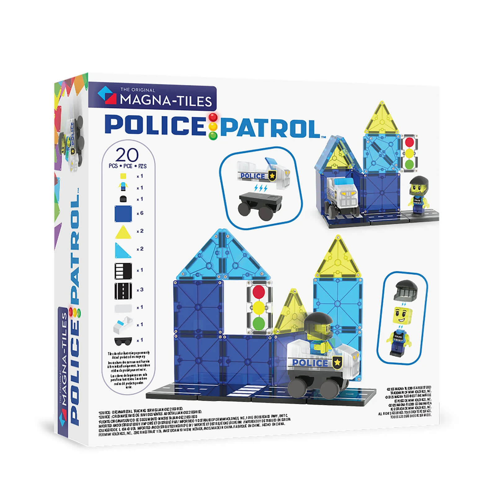 Police Patrol - 20 Piece Set