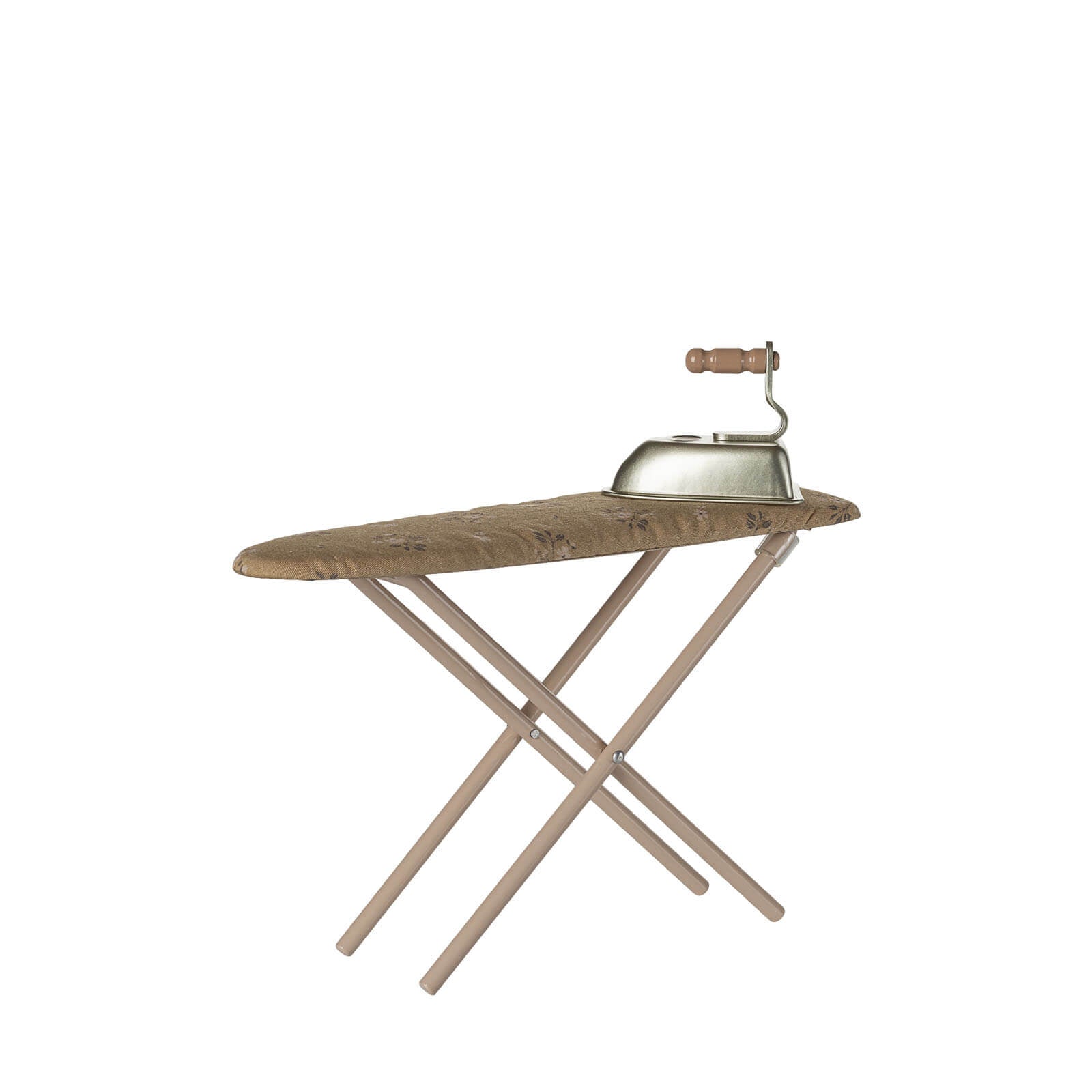 Iron and Ironing Board - Miniature - Powder