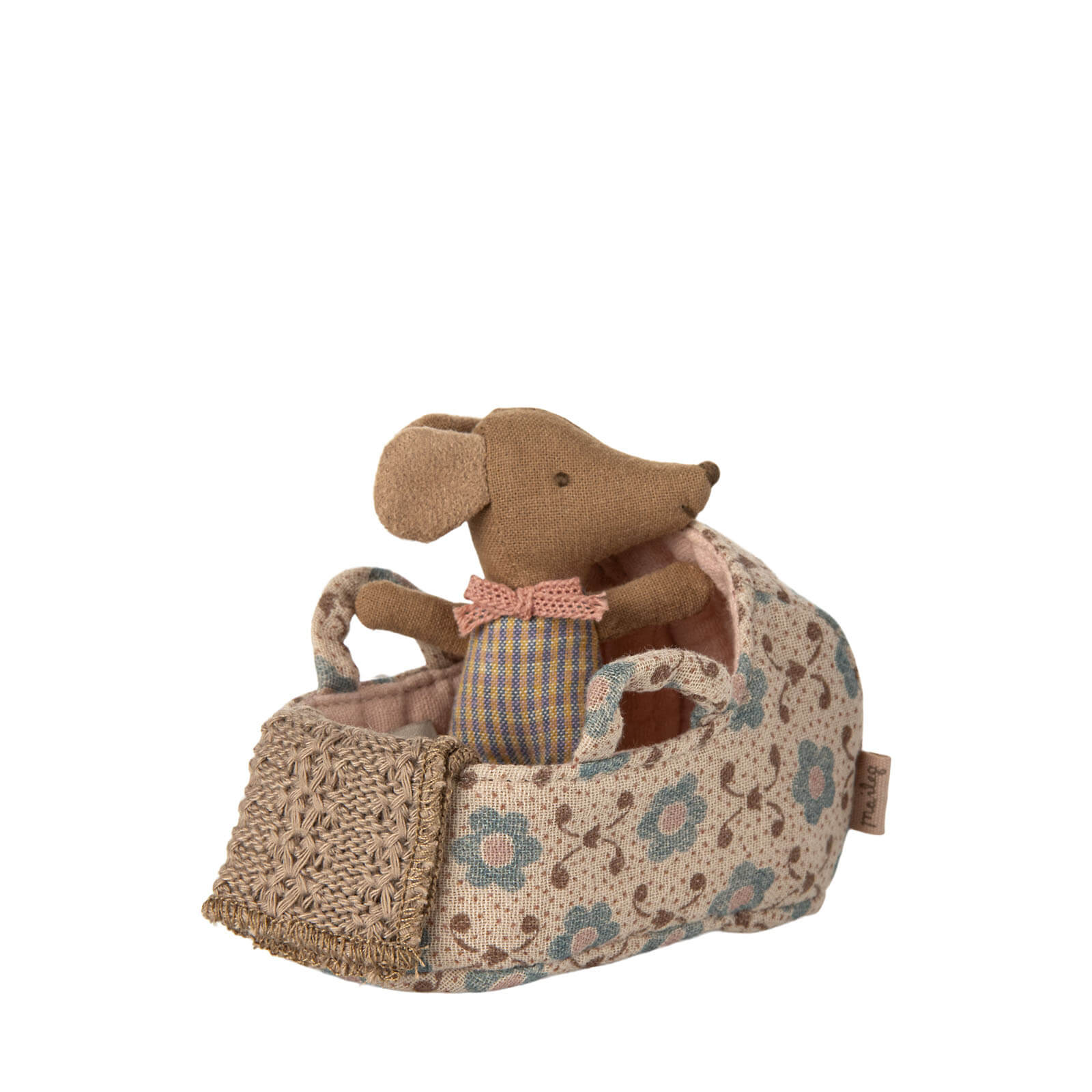 Carry Cot - Baby Mouse - Rose