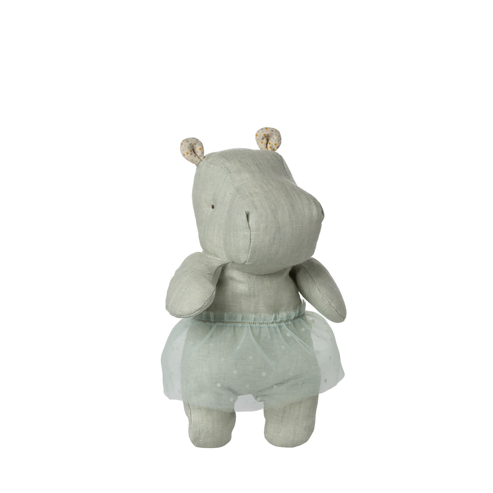 Safari Friends Hippo with Skirt - Small - Mint