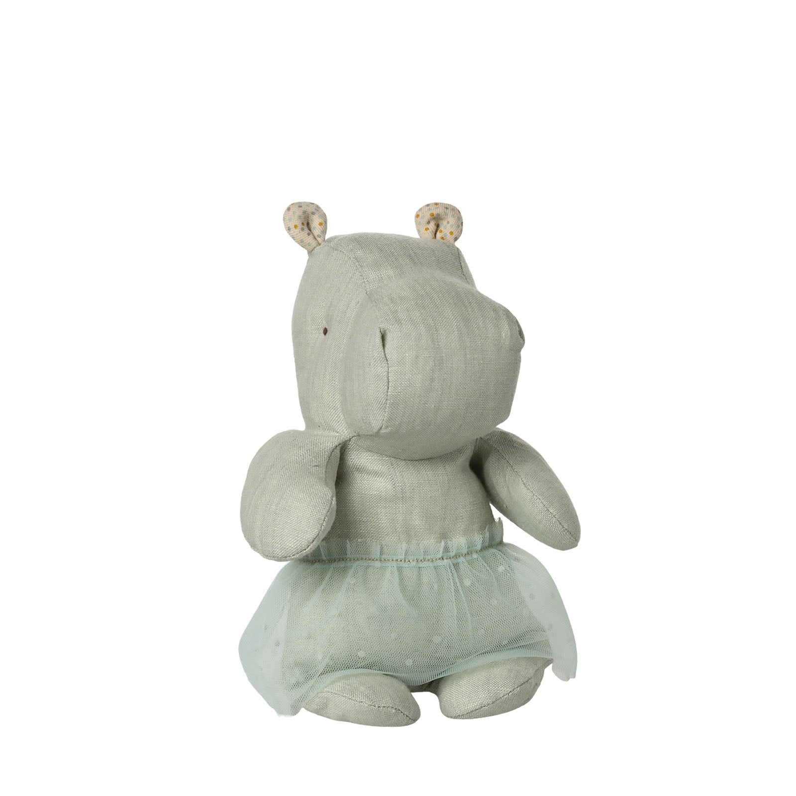 Safari Friends Hippo with Skirt - Small - Mint