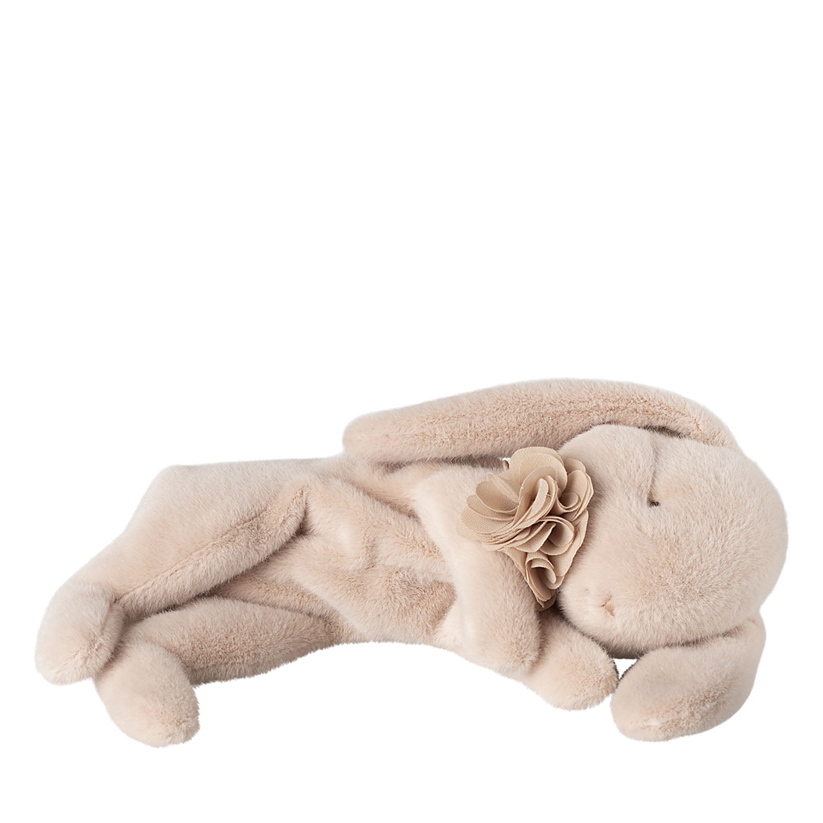 Sleeping Bunny Plush - Small - Powder
