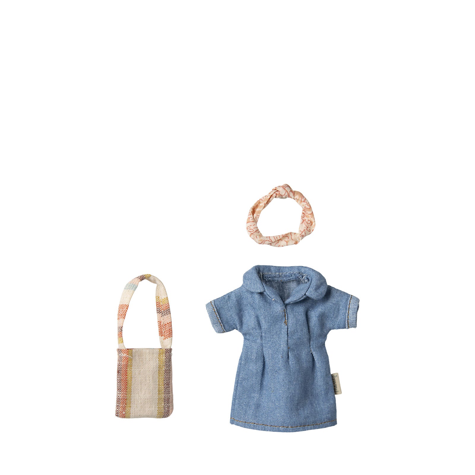 Denim Dress and Bag - Mum Mouse