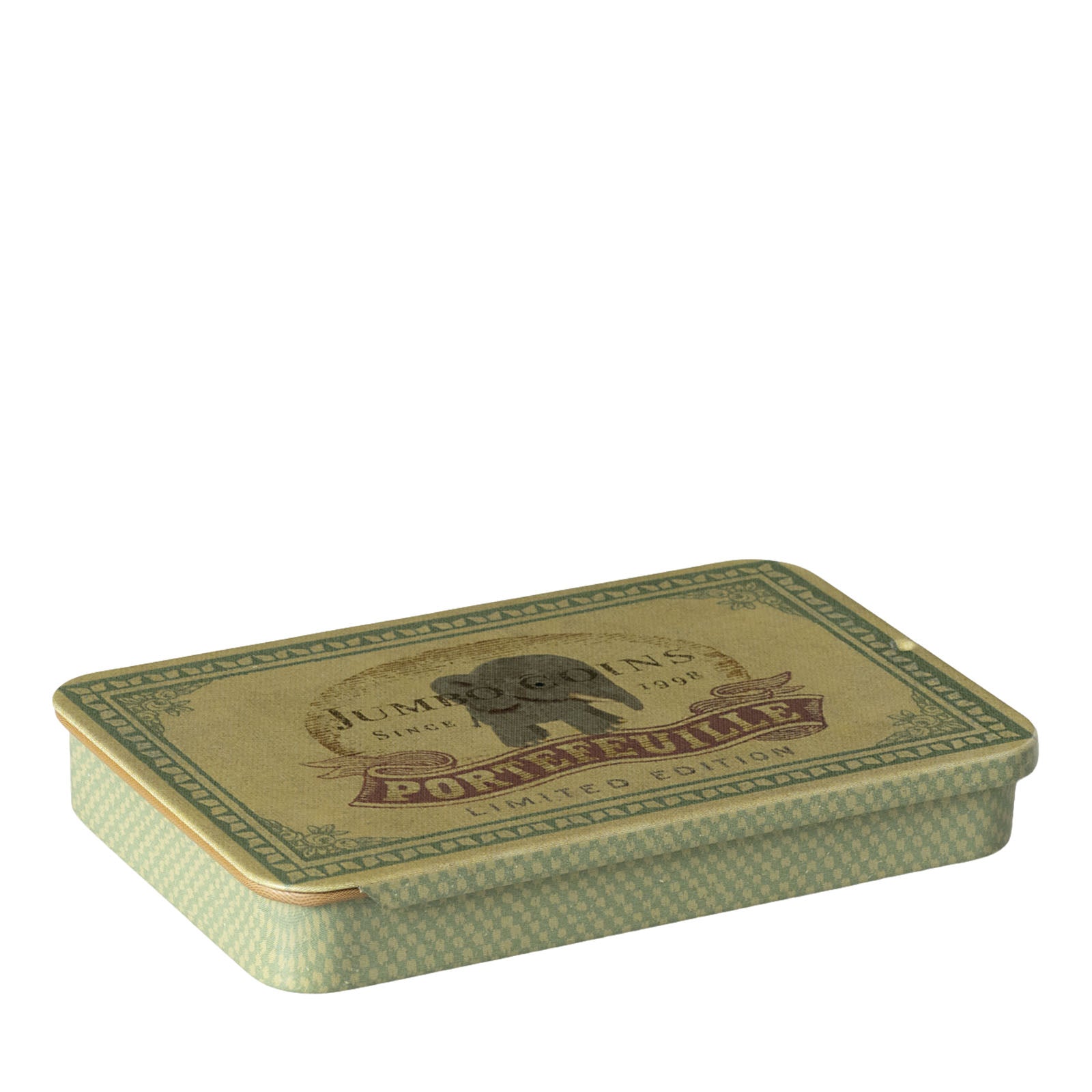Sliding Lid Metal Box - Jumbo Coins