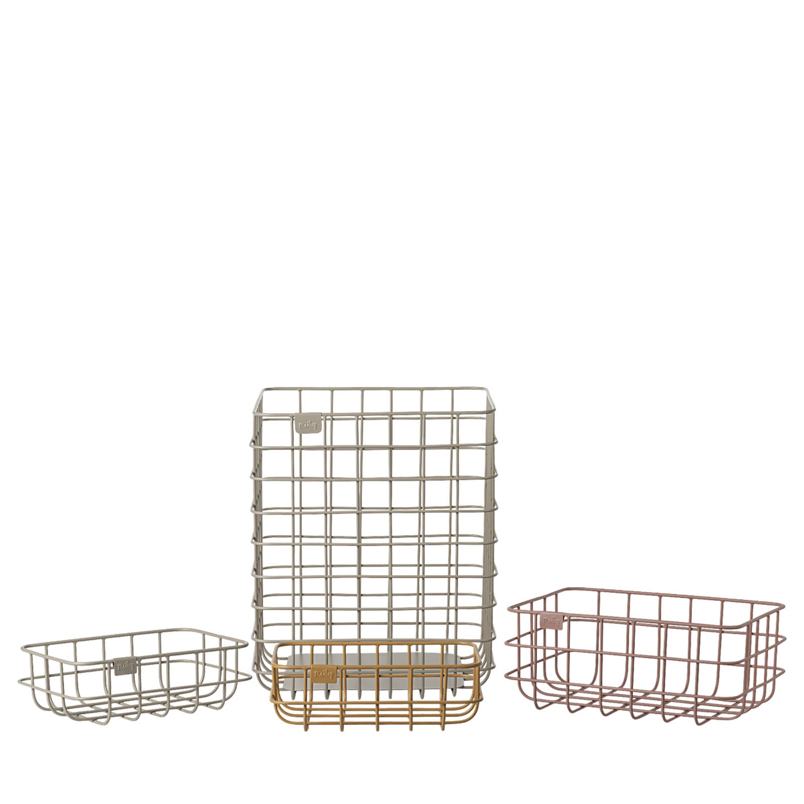 Metal Basket 4 Piece Set