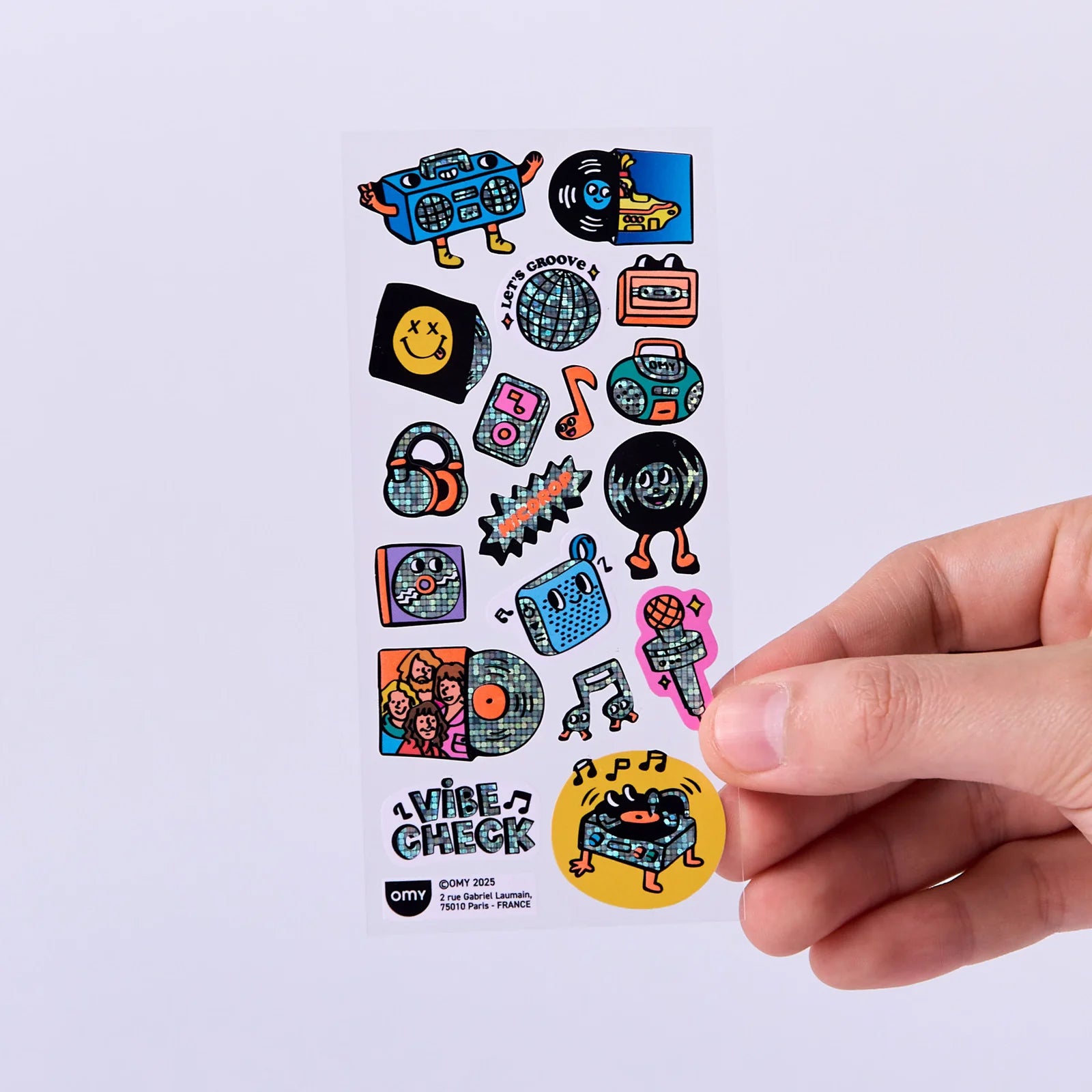 Stickers Iconic - Music