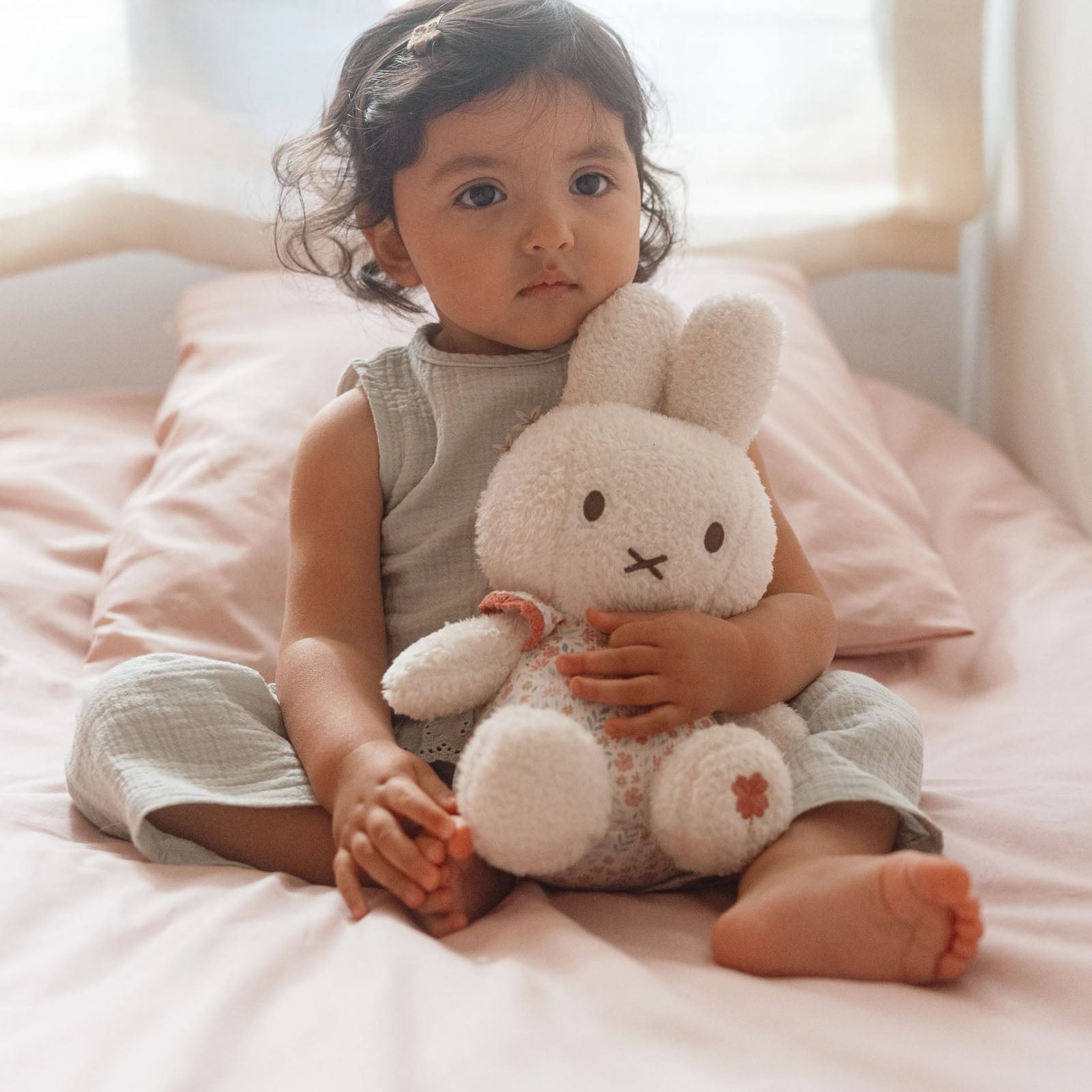 Miffy Cuddle Toy 30cm - Lucky Blossom