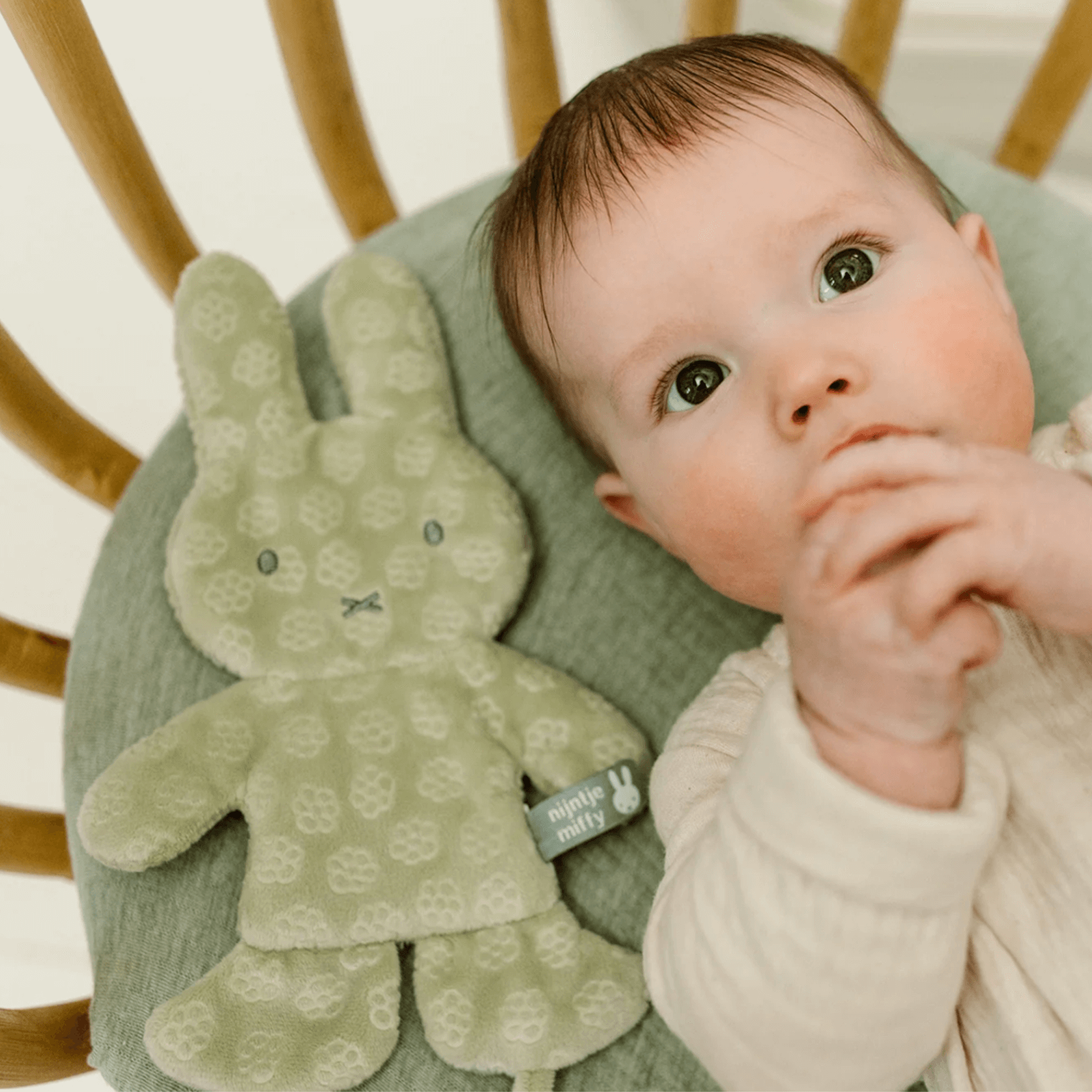 Miffy Dummy Cloth - Green Flower