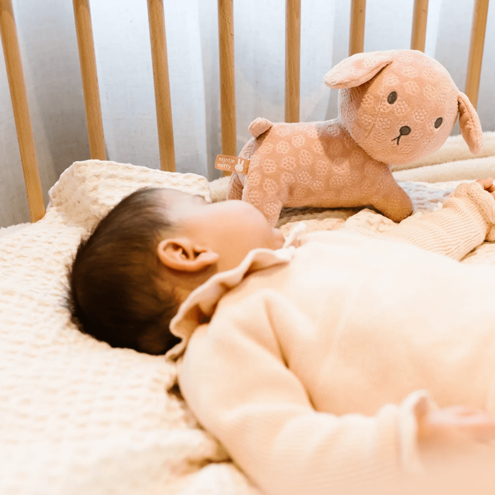 Snuffie Cuddle Toy 25cm - Flower Pink