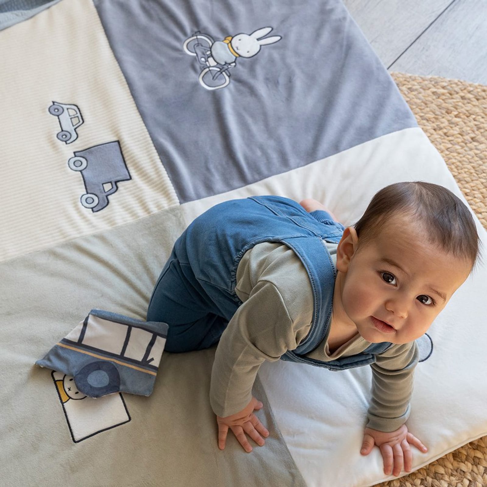 Miffy Play Mat - Fluffy Blue